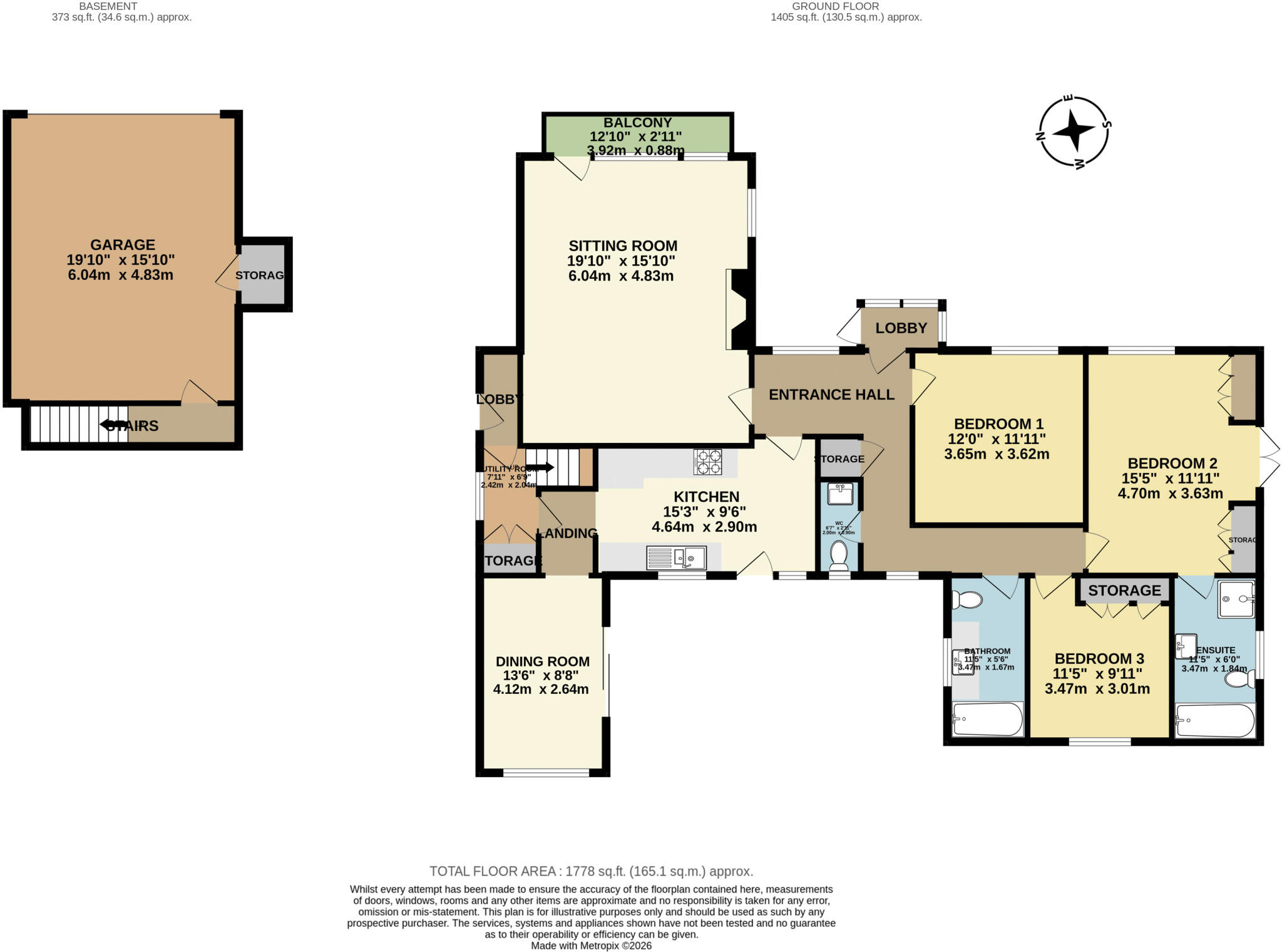 Somers Field, Lyme Regis, Dorset, DT7 floorplan