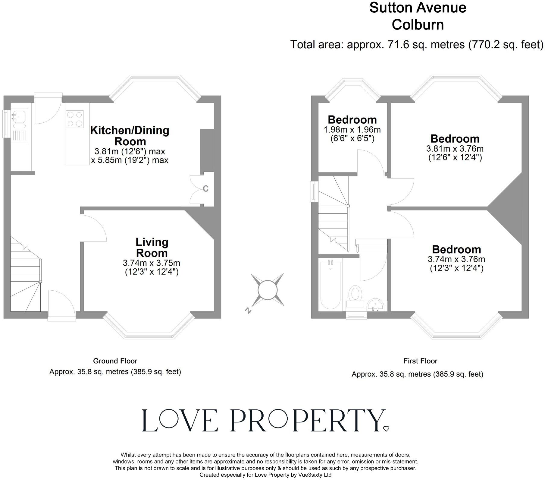 Sutton Avenue, Catterick Garrison floorplan