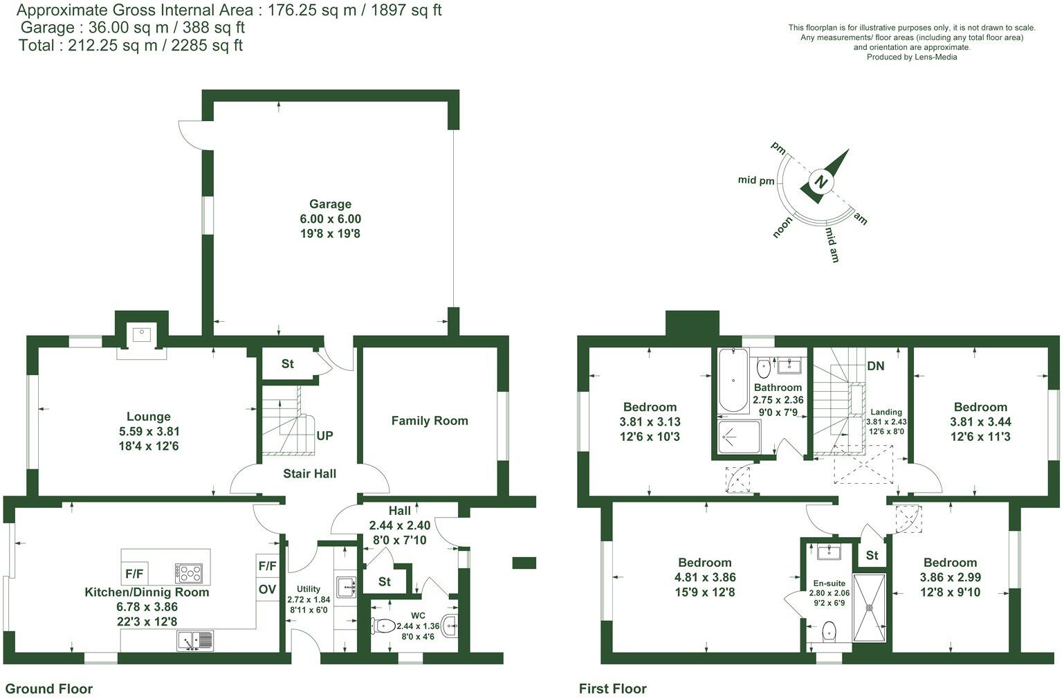 Calder House Lane, Bowgreave, Preston floorplan