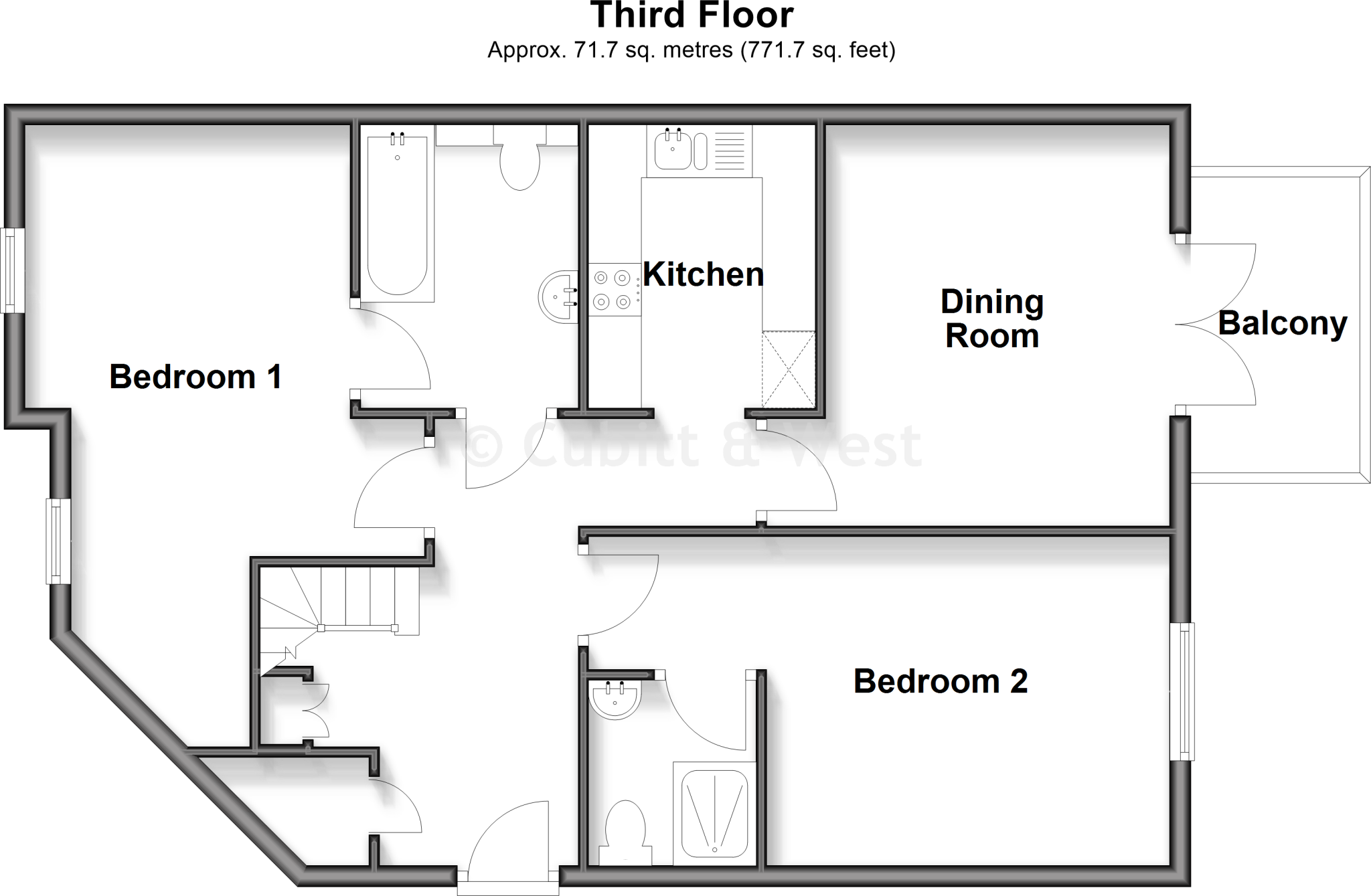 The Strand, Brighton Marina Village, Brighton, East Sussex floorplan