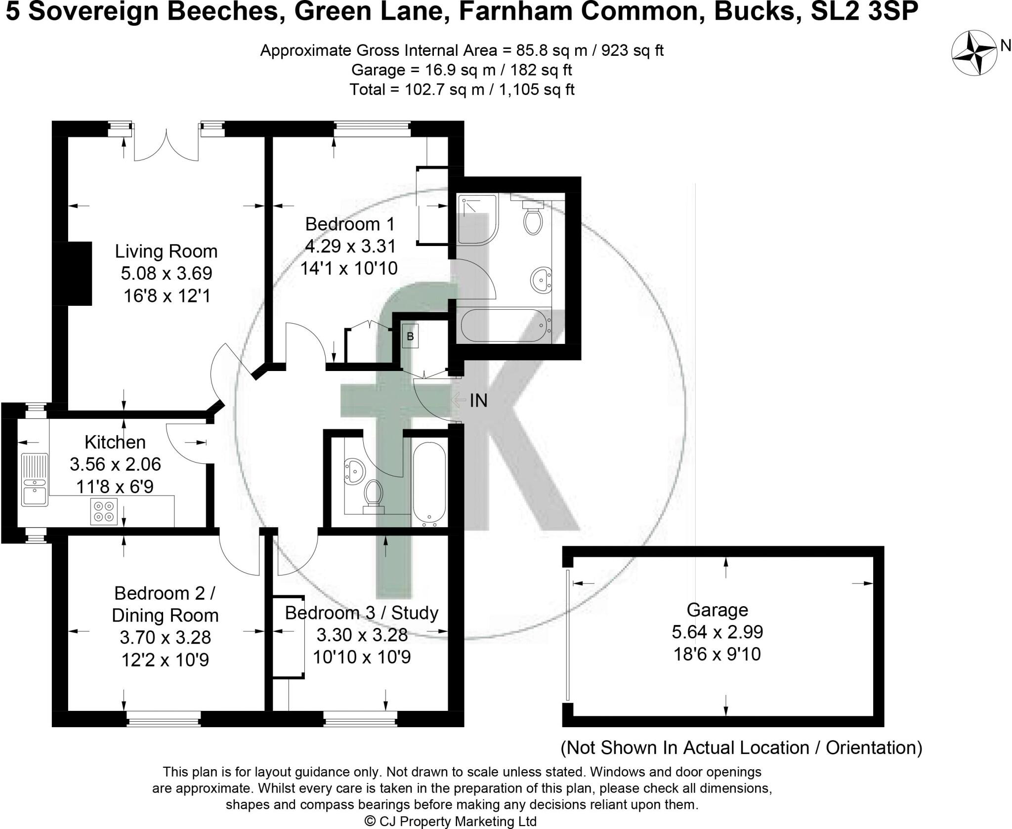 Green Lane, Farnham Common floorplan