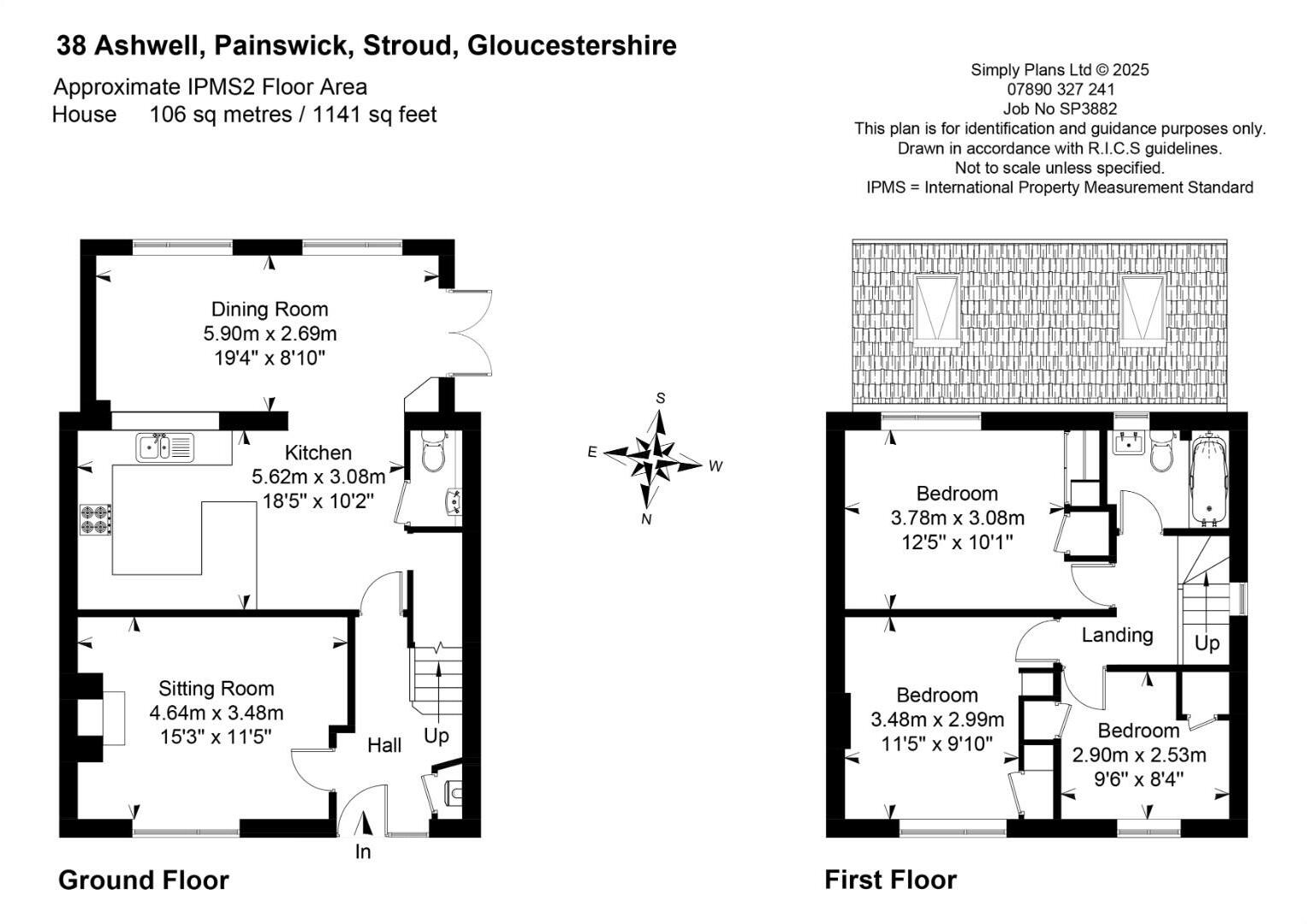 Painswick, Stroud floorplan