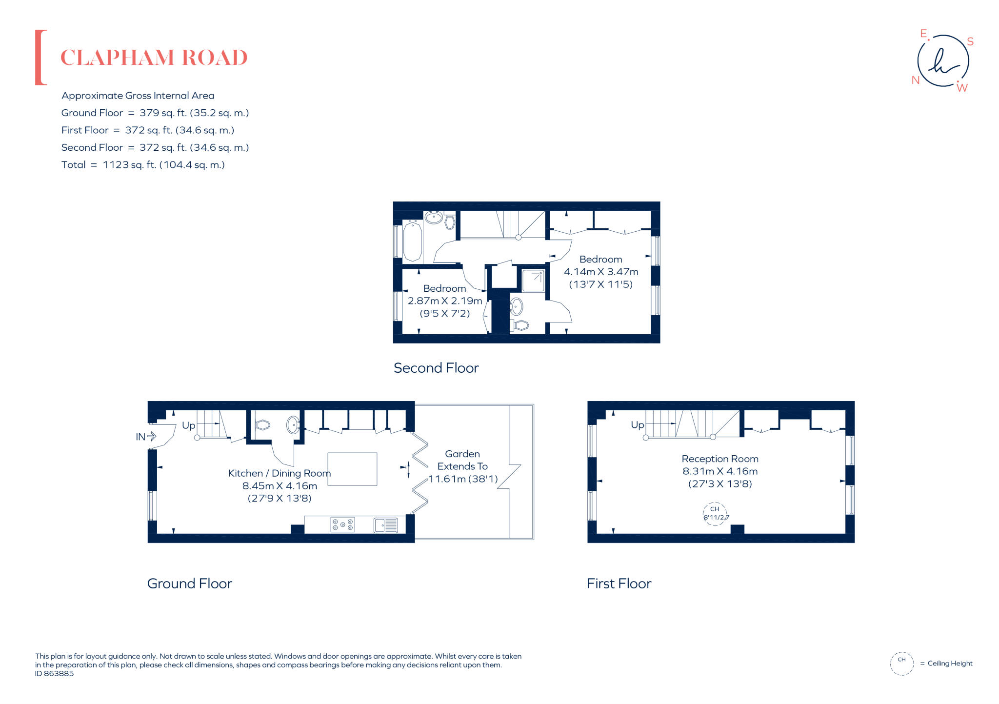 Clapham Road, SW9 floorplan