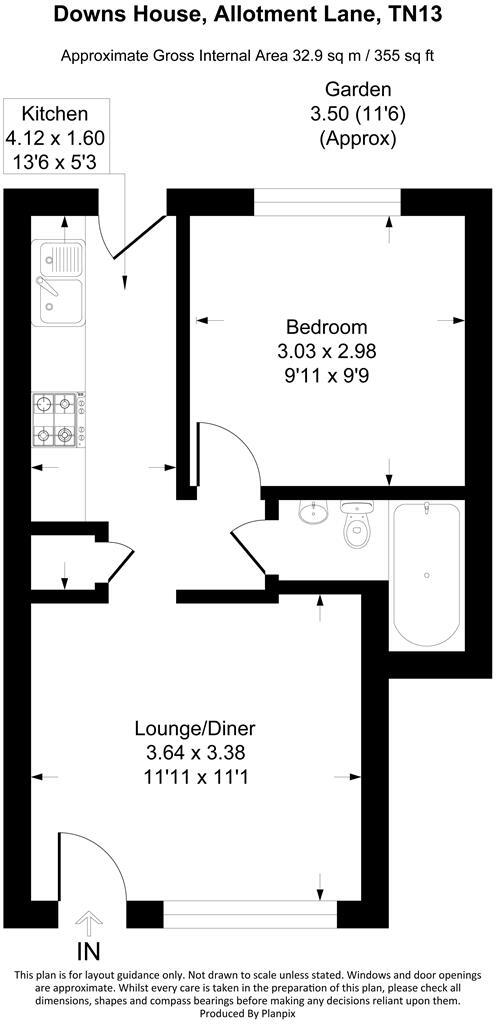 Allotment Lane, Sevenoaks floorplan