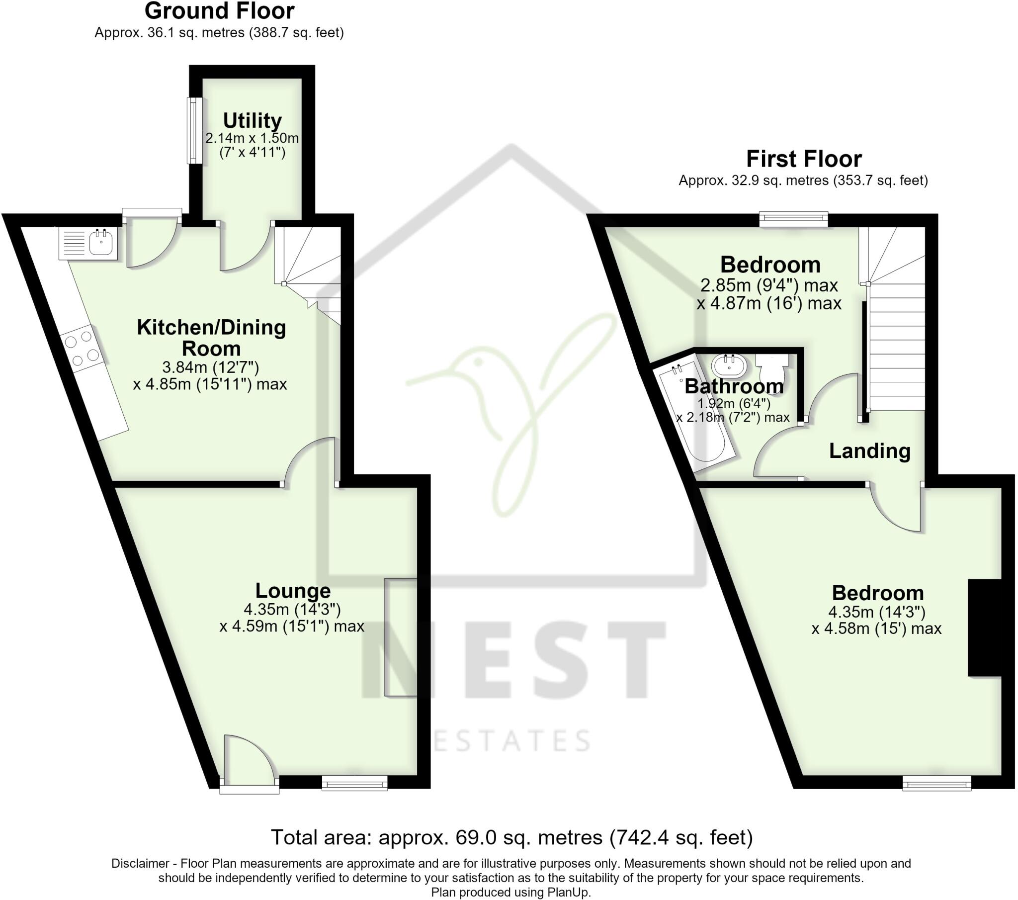 Brief Street, Bolton floorplan