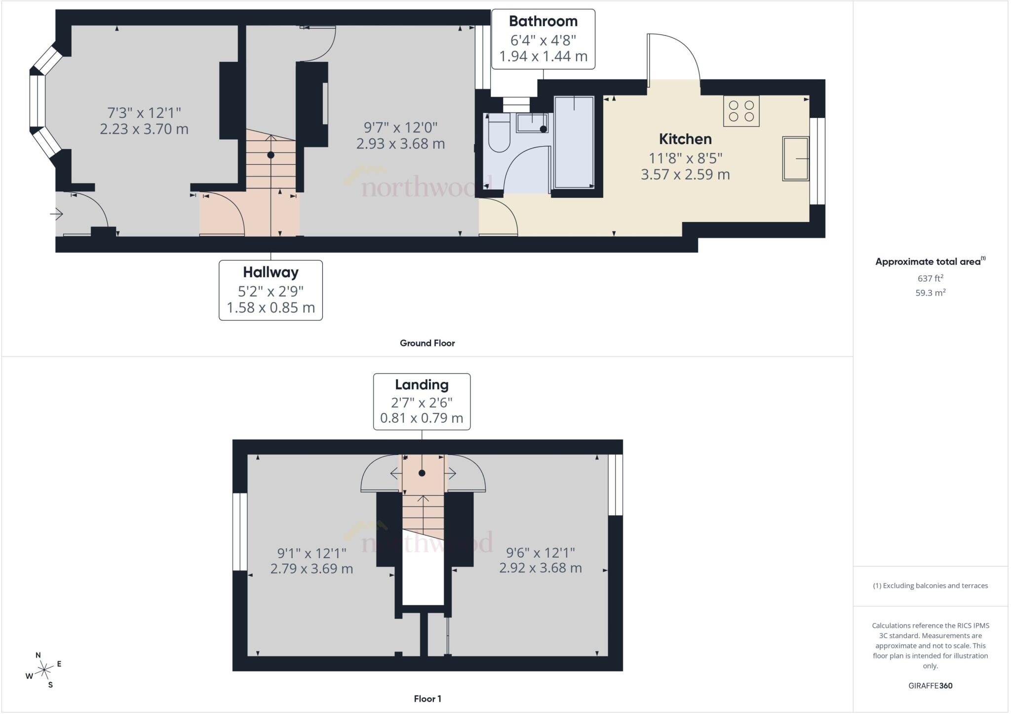 Sutherland Road, Southsea, PO4 floorplan