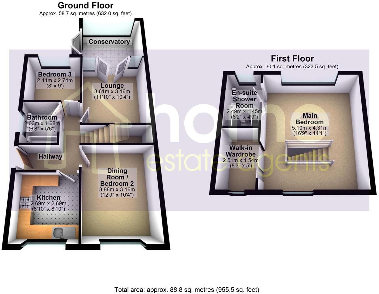 Station Road, Mossley floorplan