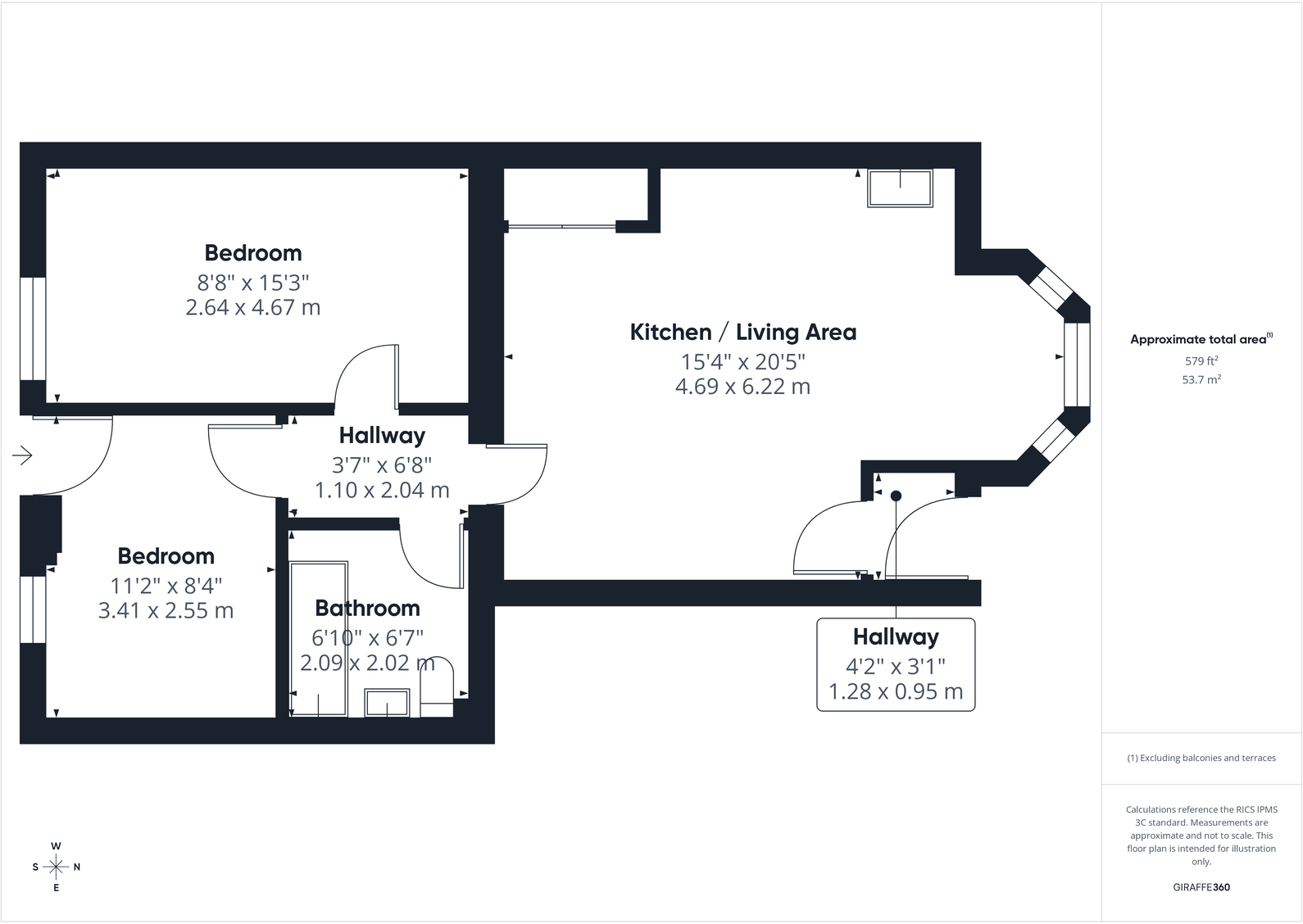 Crescent Terrace, Whitby, North Yorkshire, YO21 3FR floorplan