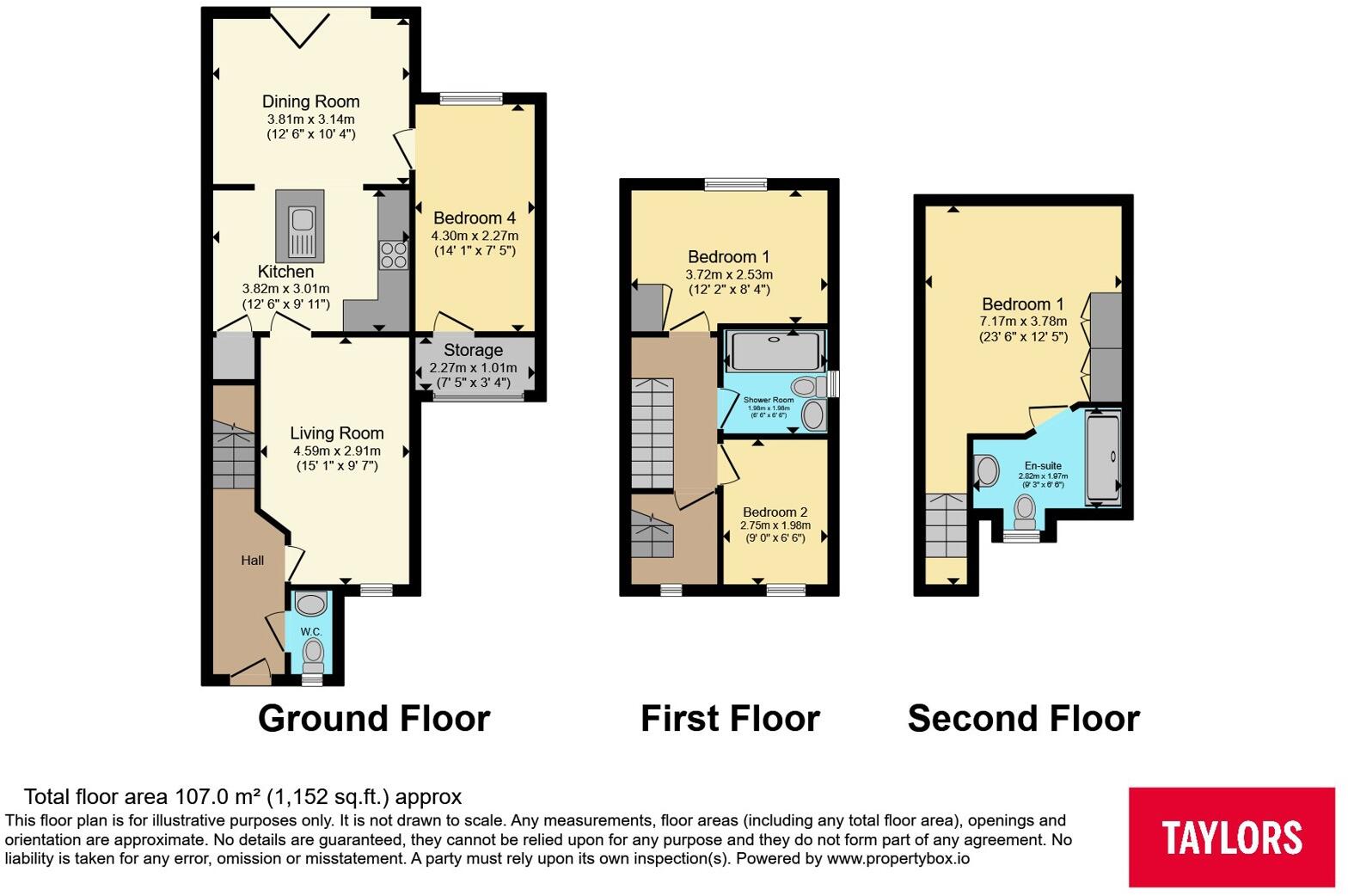 Milburn Drive, Northampton, Northamptonshire, NN5 floorplan