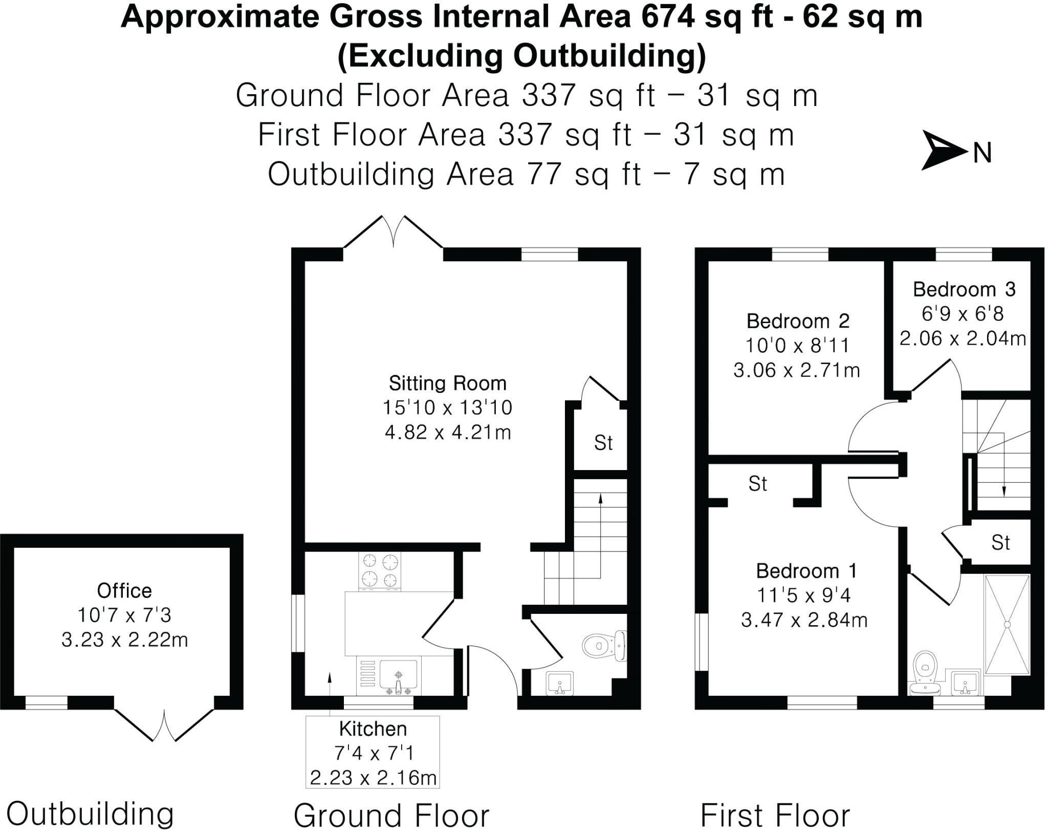 Lakefield Road, Littlemore, Oxford, OX4. floorplan