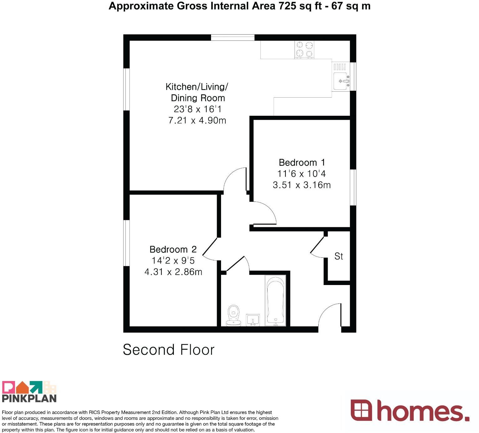 Sparrow Gardens, Liphook, Hampshire floorplan