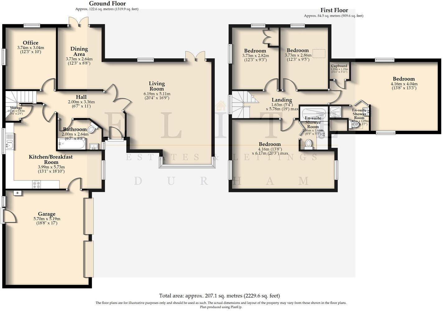 Palatine View, Sherburn HIll, Durham, DH6  floorplan
