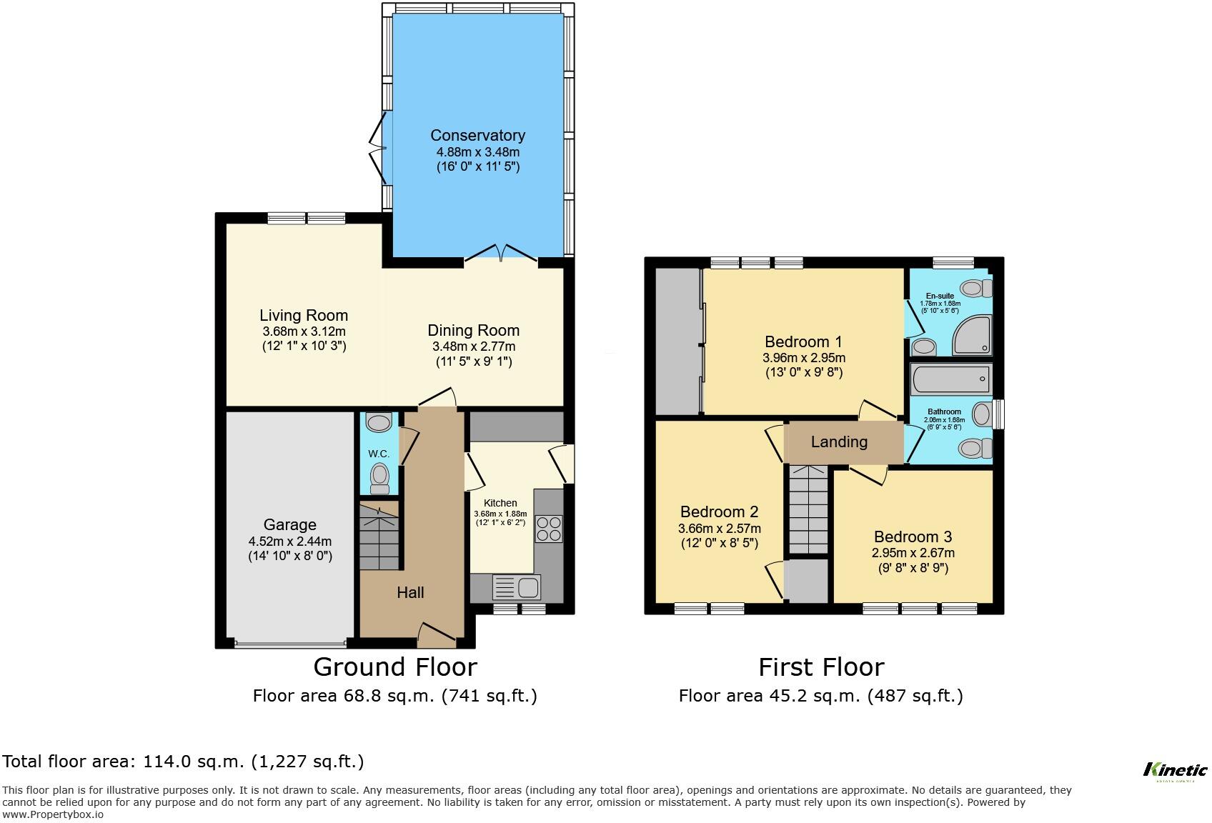Orchid Road, Lincoln floorplan