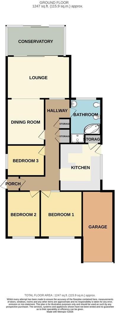 The Chase, Rayleigh, SS6 floorplan