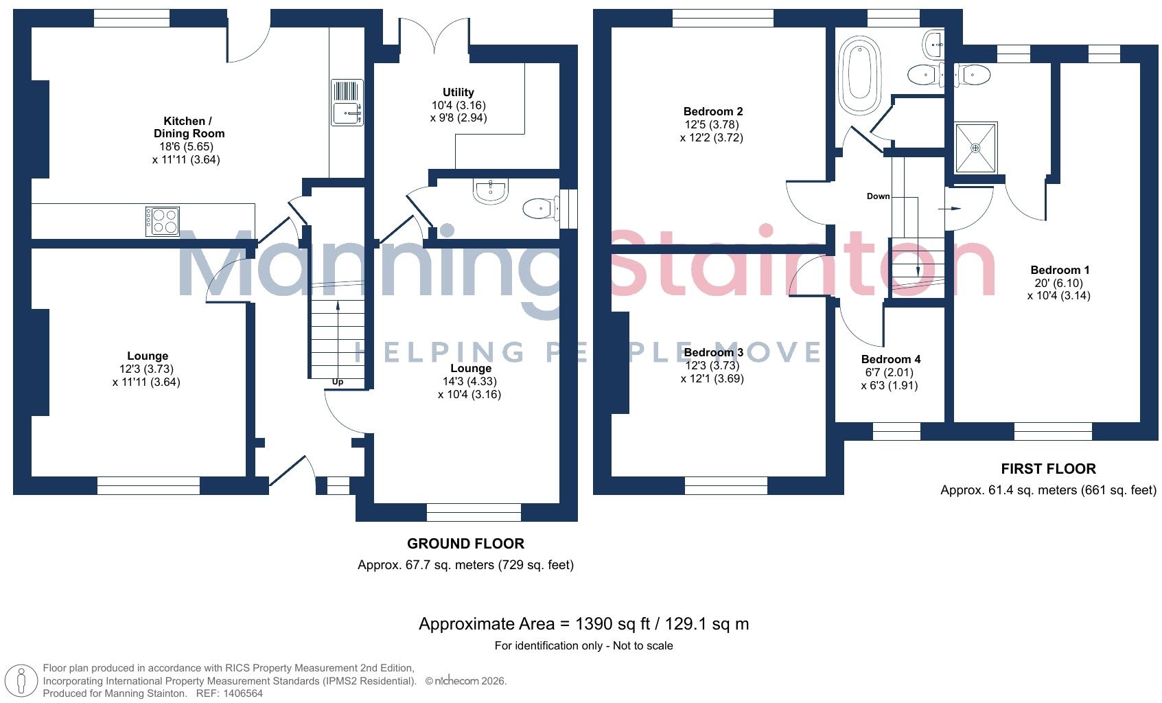 Oulton Lane, Rothwell, Leeds, West Yorkshire floorplan