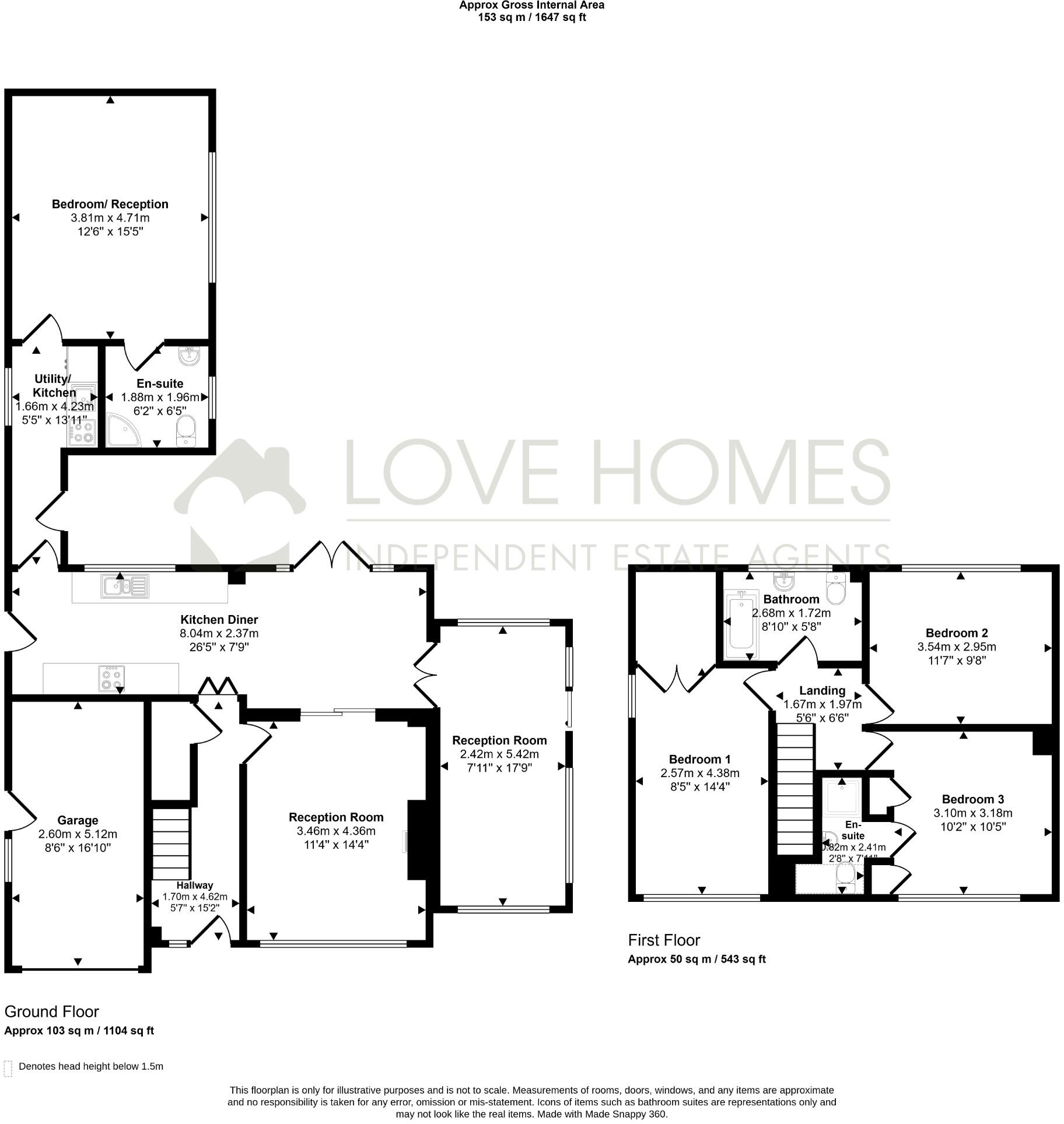 Dorchester Road, Garstang, Lancashire, PR3 floorplan