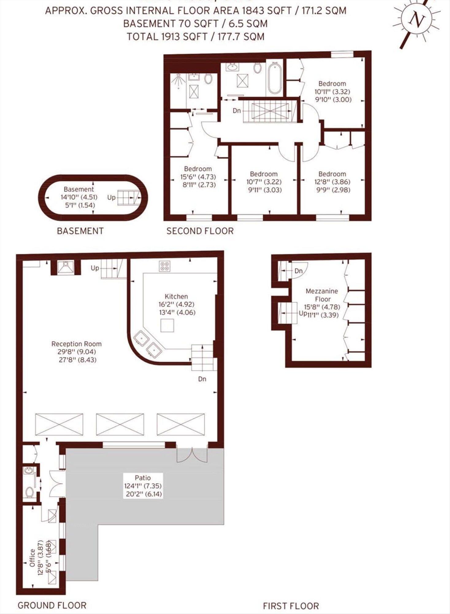 Lillie Road, Fulham floorplan