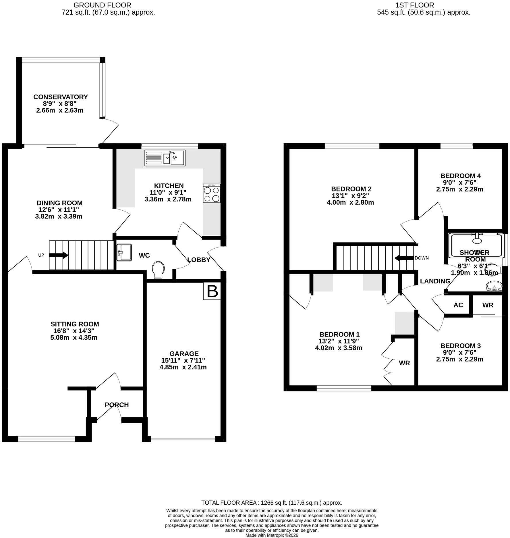 Wheeler Grove, Wells floorplan