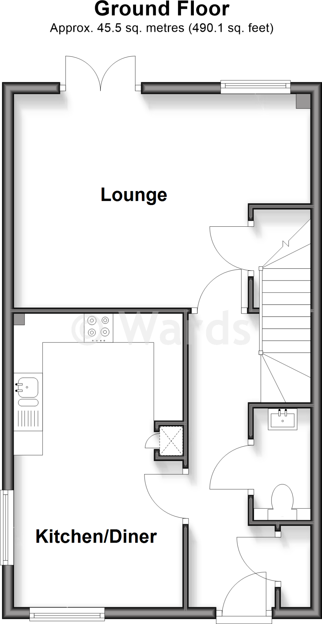 Augustine Drive, Finberry, Ashford, Kent floorplan