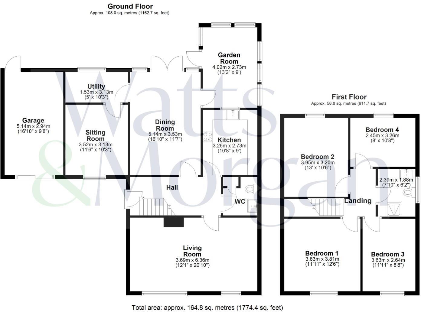 The Broad Shoard, Cowbridge, Vale of Glamorgan, CF71 7DB floorplan