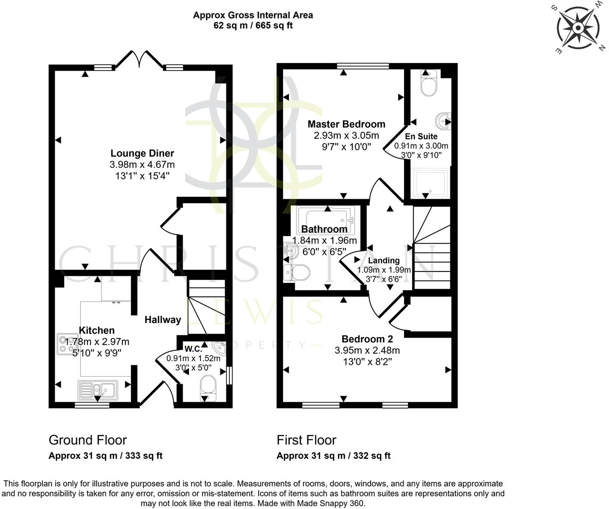 Goldfinch Rise, Pershore floorplan