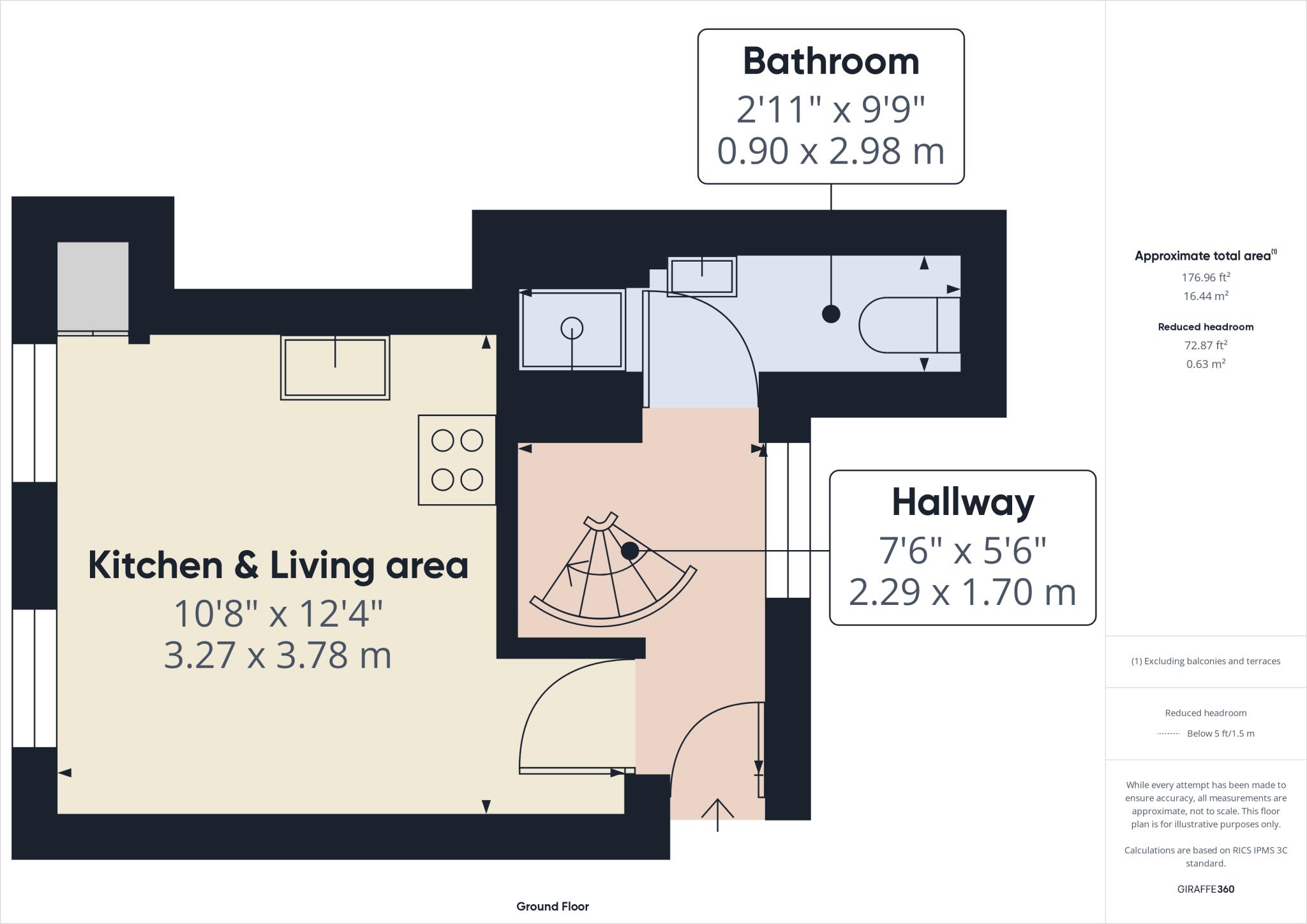 George Street, HU1 3AB floorplan