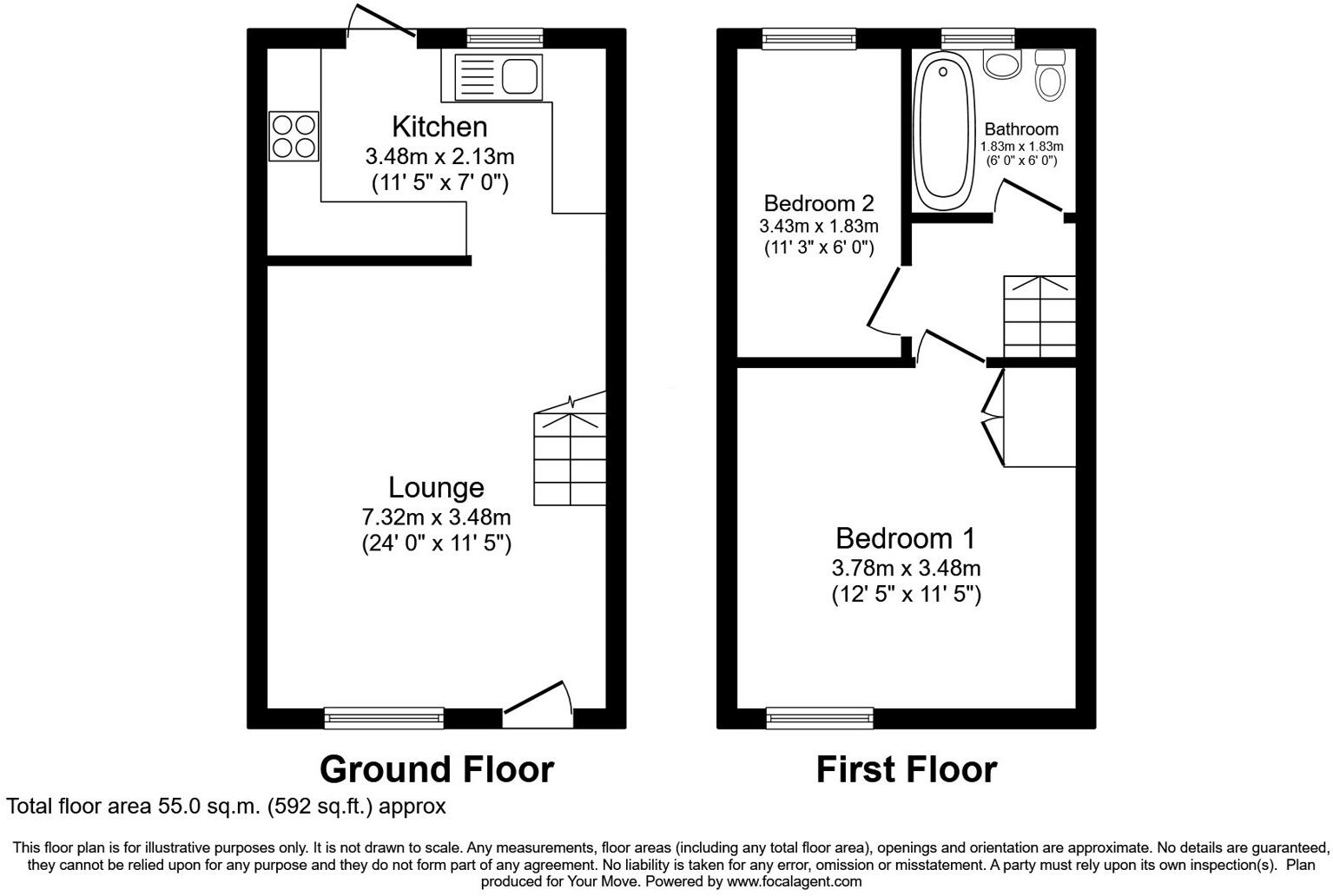 Hales Park, Hemel Hempstead, Hertfordshire, HP2 floorplan
