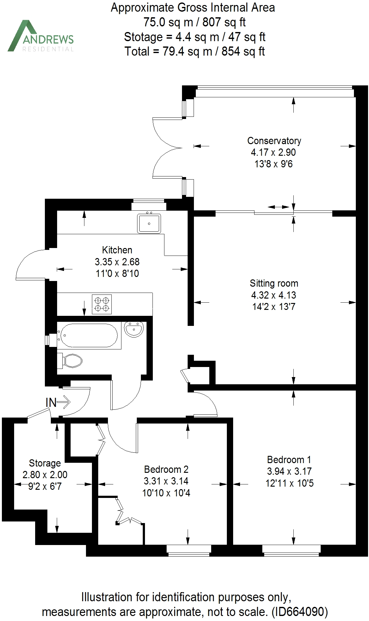 Glenhurst Avenue, Ruislip floorplan
