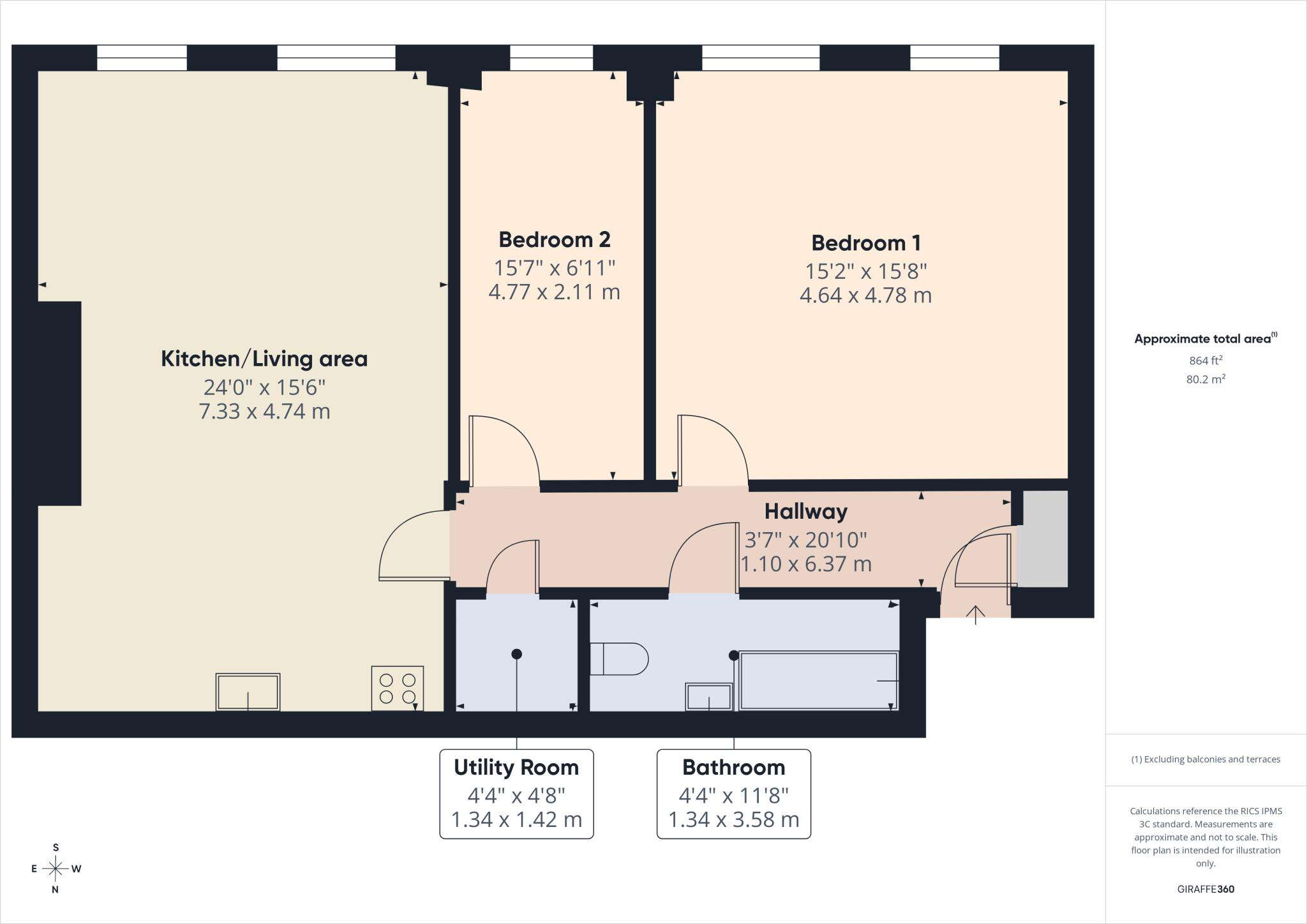 Rosedale Mansions, Boulevard, Hull, HU3 2TF floorplan
