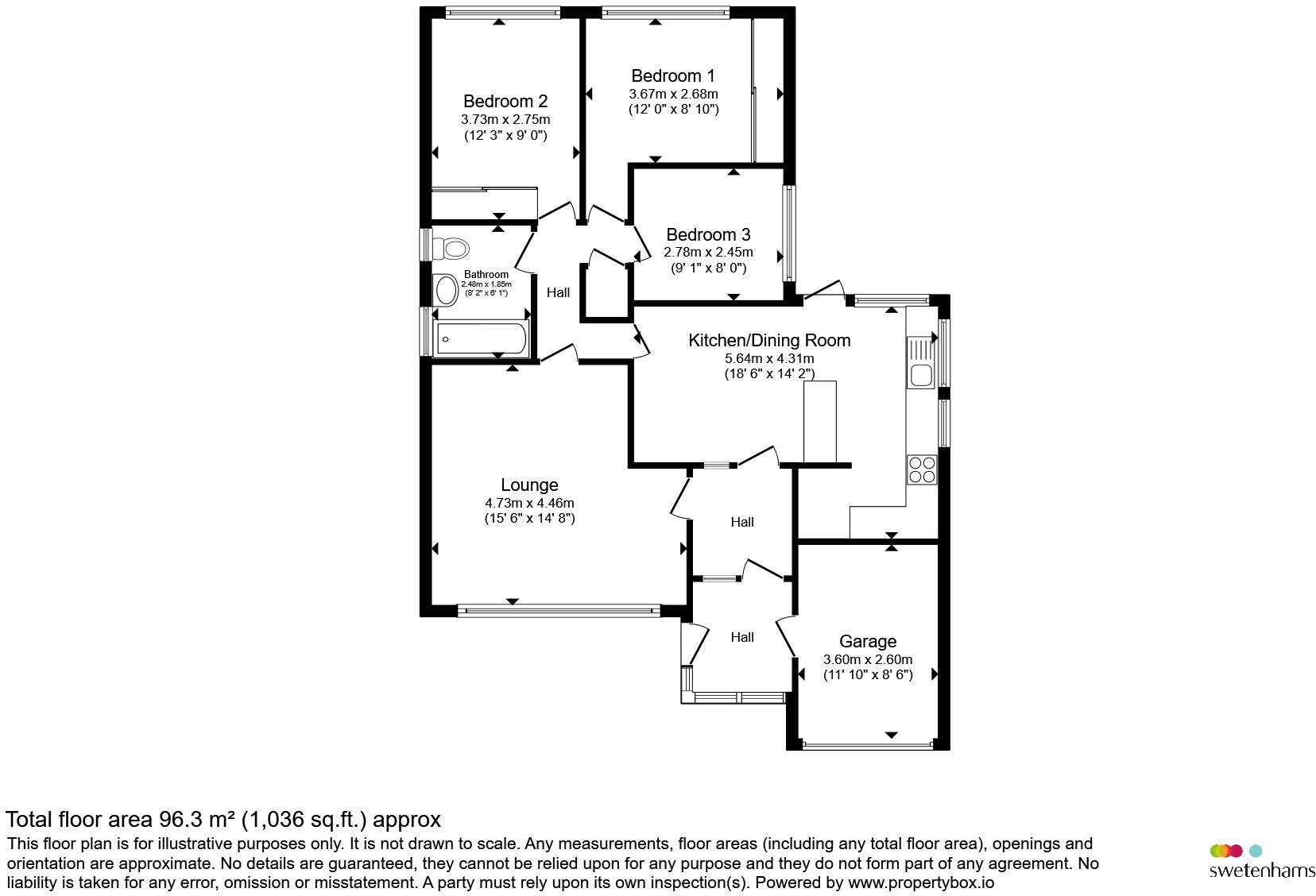 Shores Green Drive, Wincham, Northwich floorplan