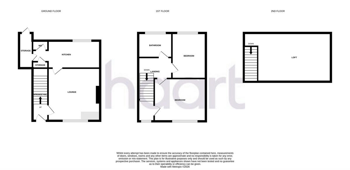 Hall Road, Aveley floorplan