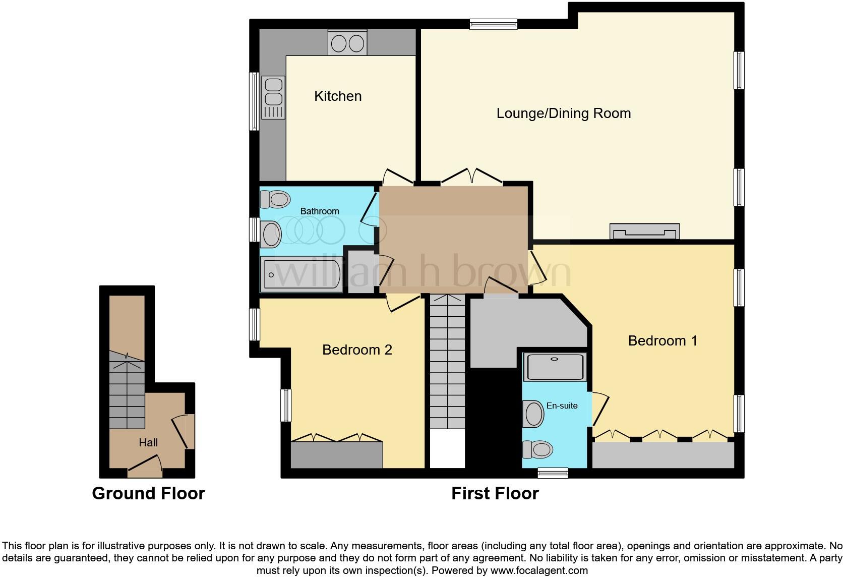 Hollins Hall, Hampsthwaite floorplan