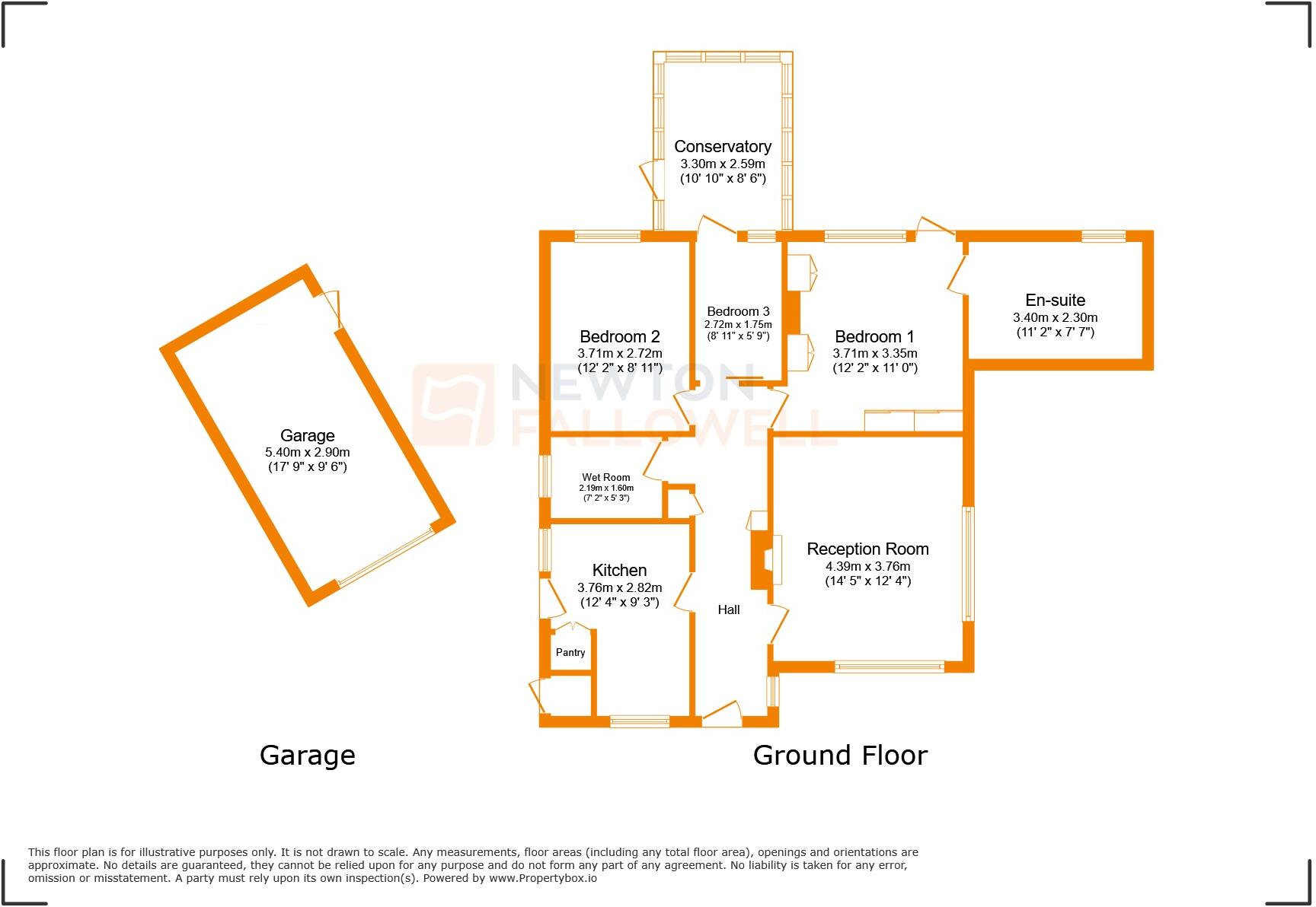 Woodcote Road, Braunstone Town, LE3 floorplan