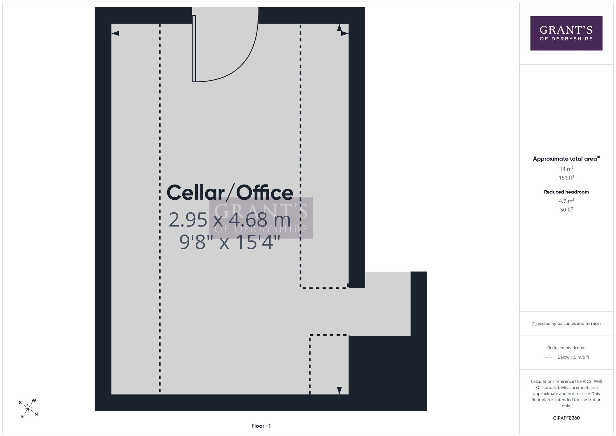 Wash Green, Wirksworth, DE4 floorplan