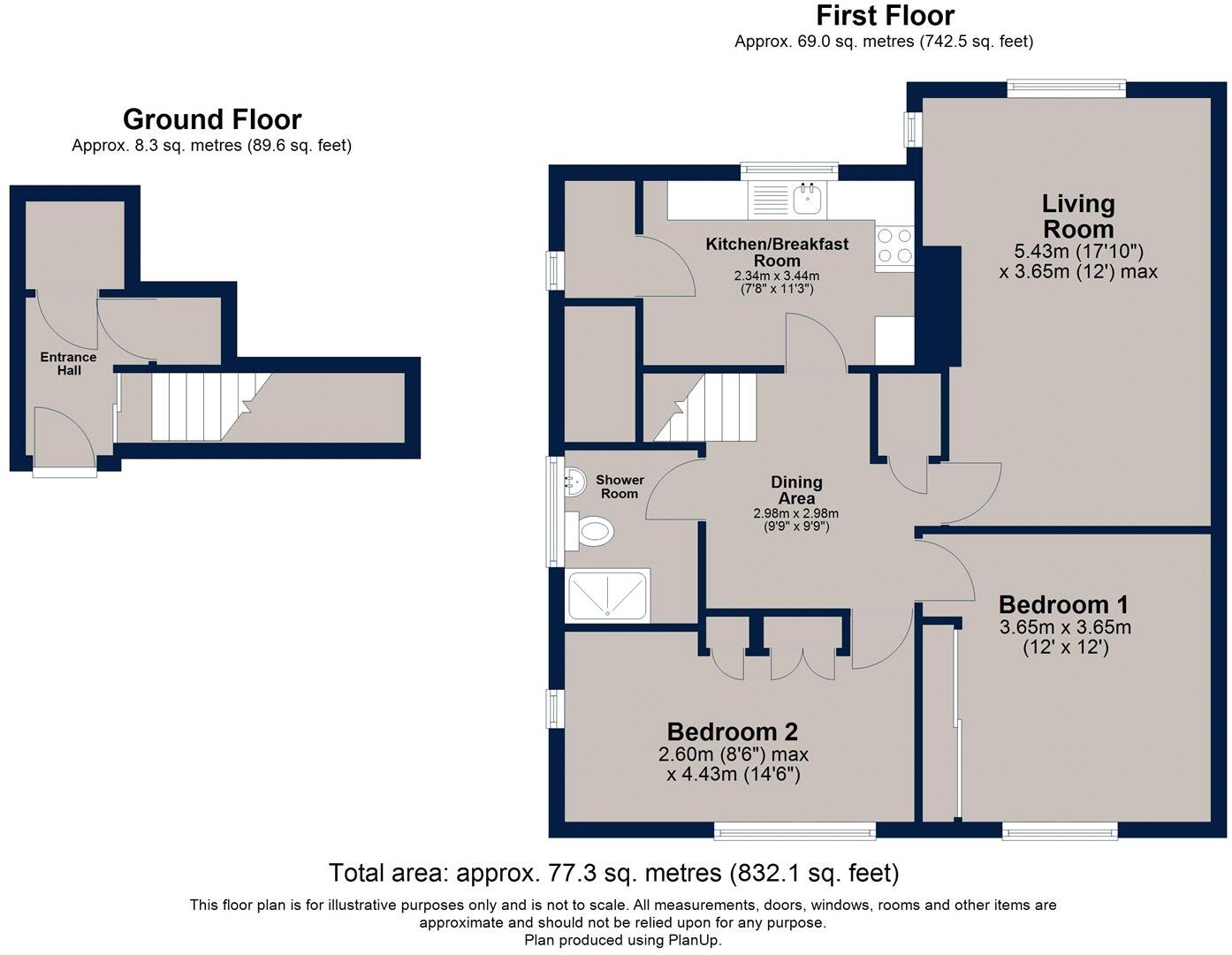 Queens Road, Uppingham, Oakham floorplan