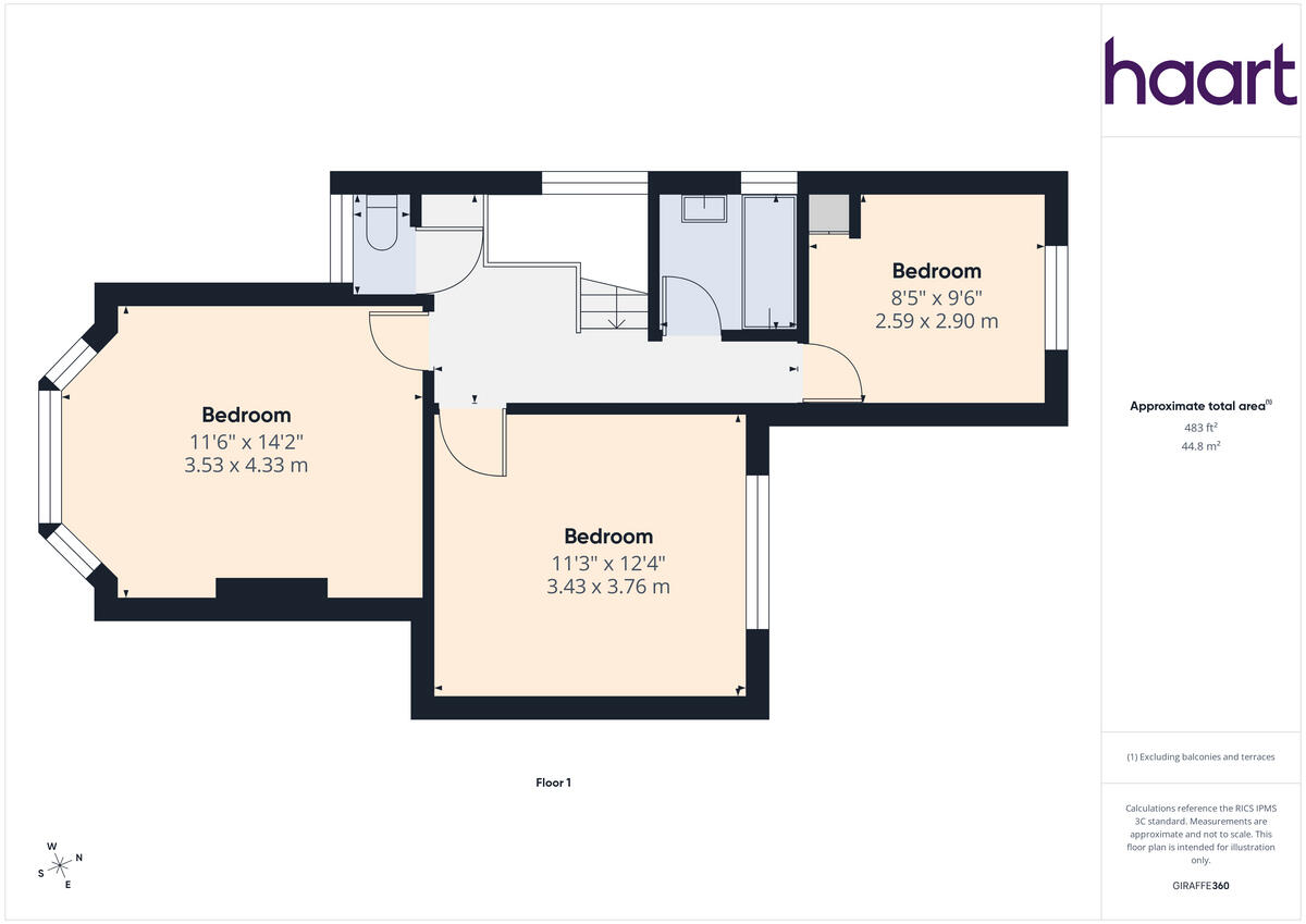 Radegund Road, Cambridge floorplan