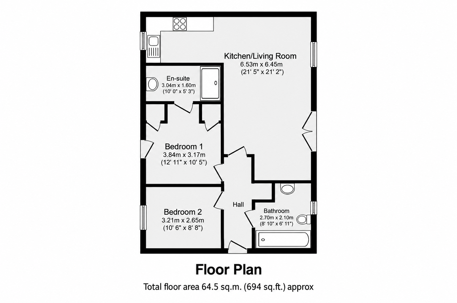 Tufnell Way, Colchester, Essex, CO4 floorplan