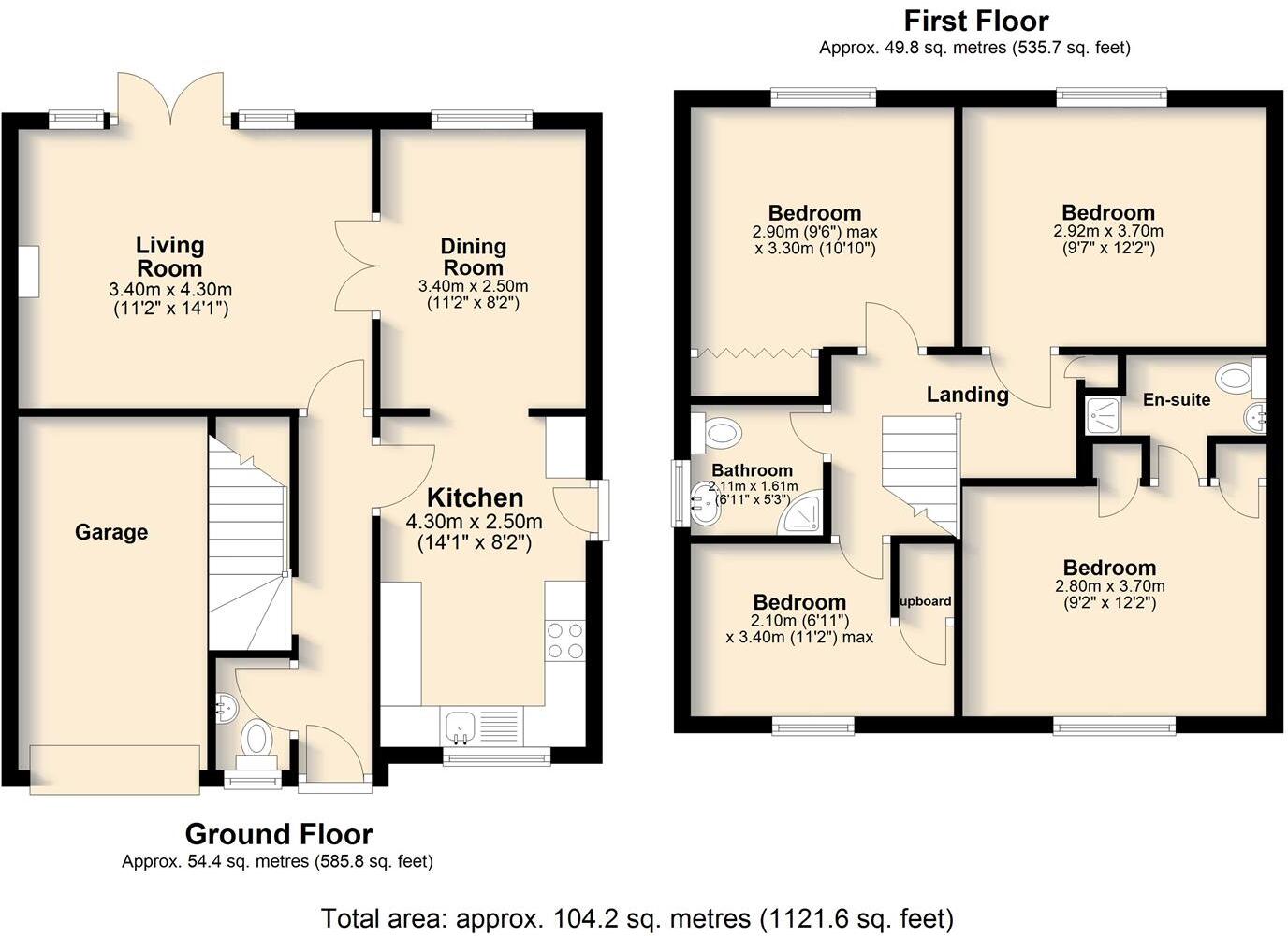 Cobbold Street, Diss floorplan