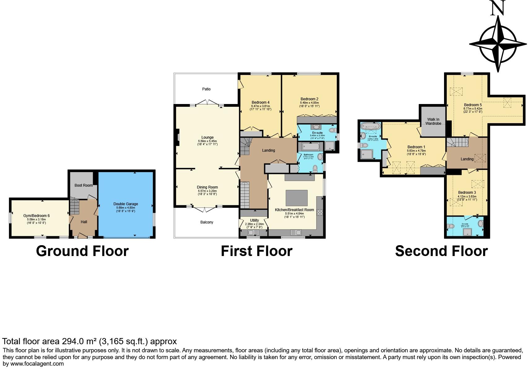 Manor Glade, Baldwins Gate, Newcastle, ST5 floorplan