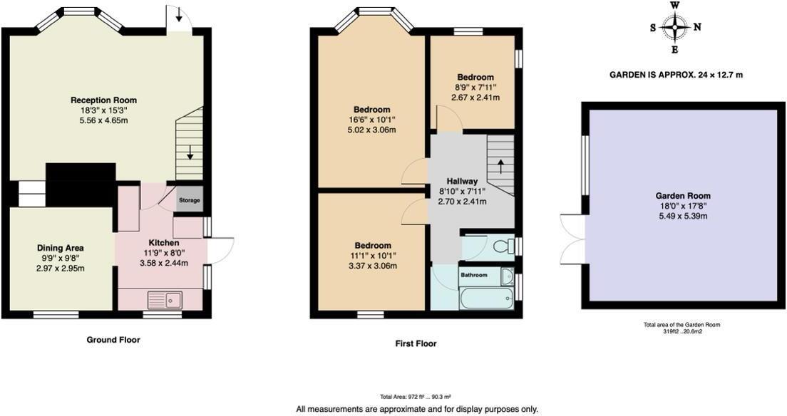 Underwood Road, Highams Park floorplan