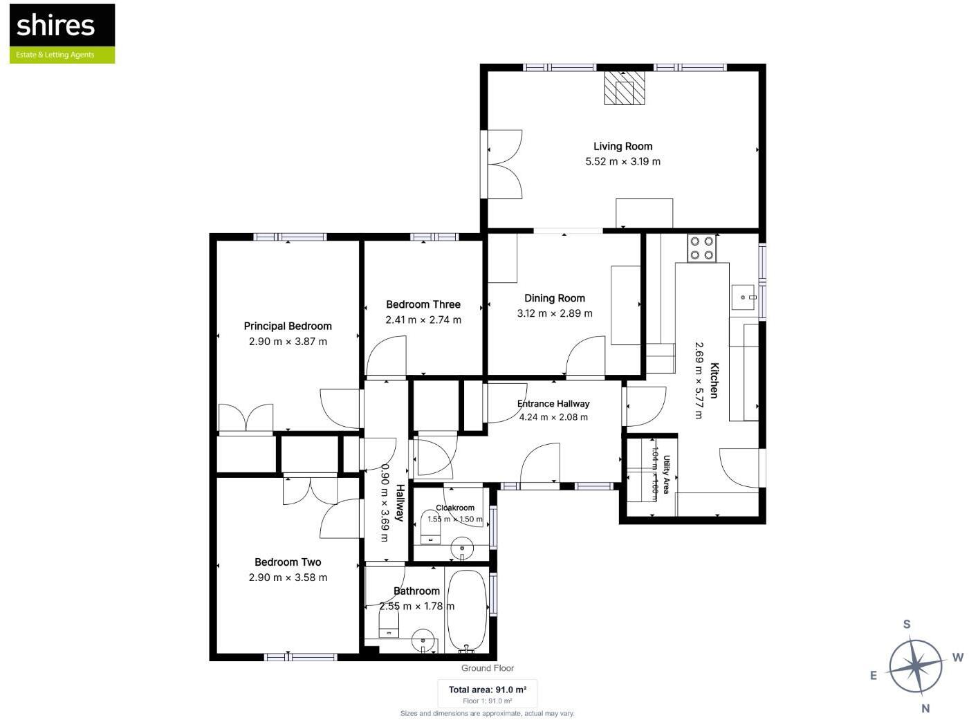Chestnut Close, Mildenhall floorplan