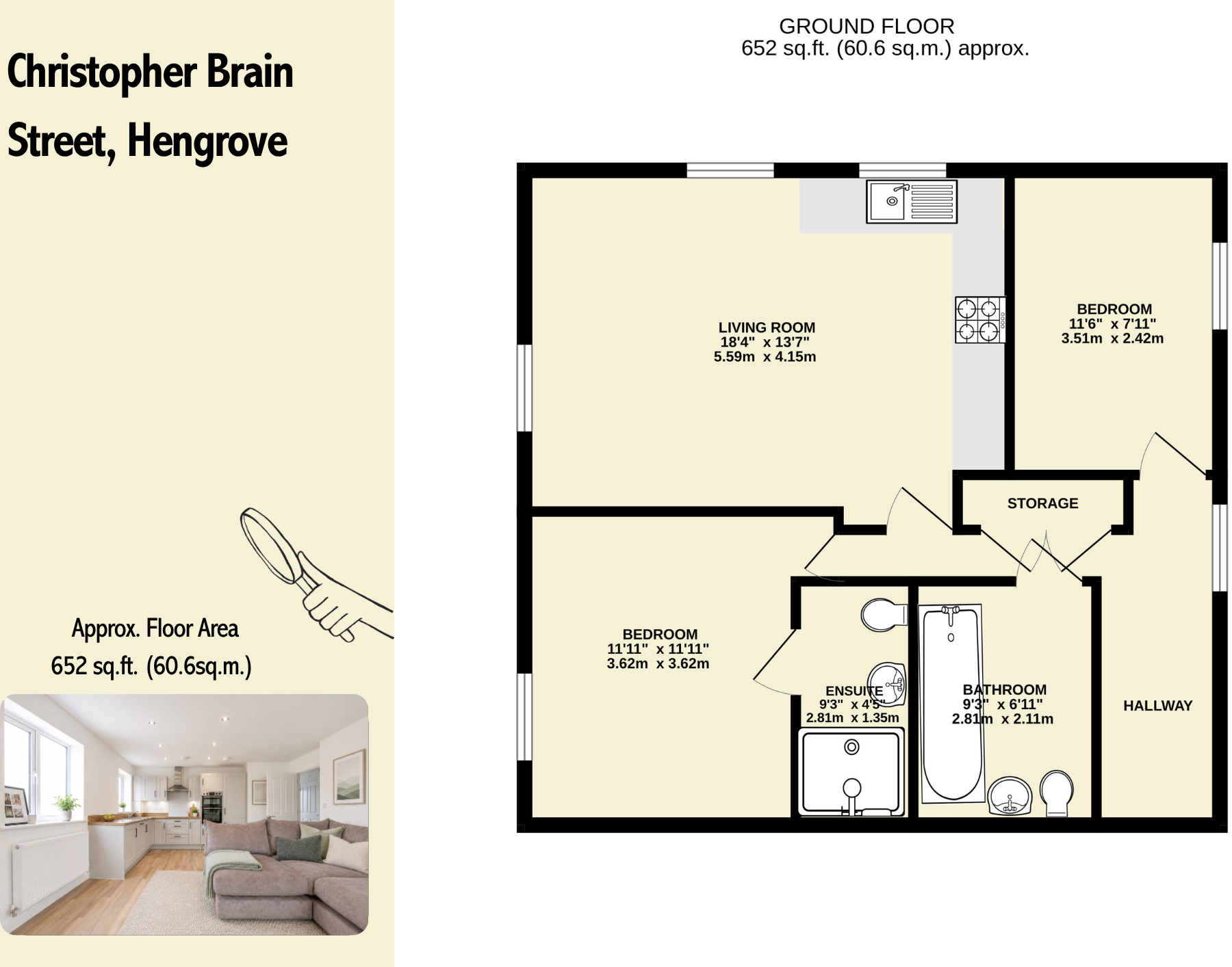 Christopher Brain Street, Hengrove floorplan