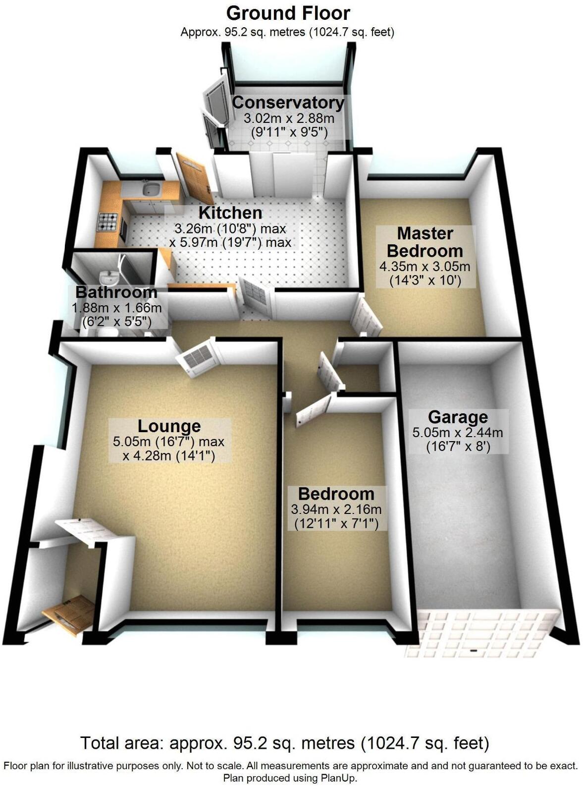 Radlett Close, Warrington floorplan