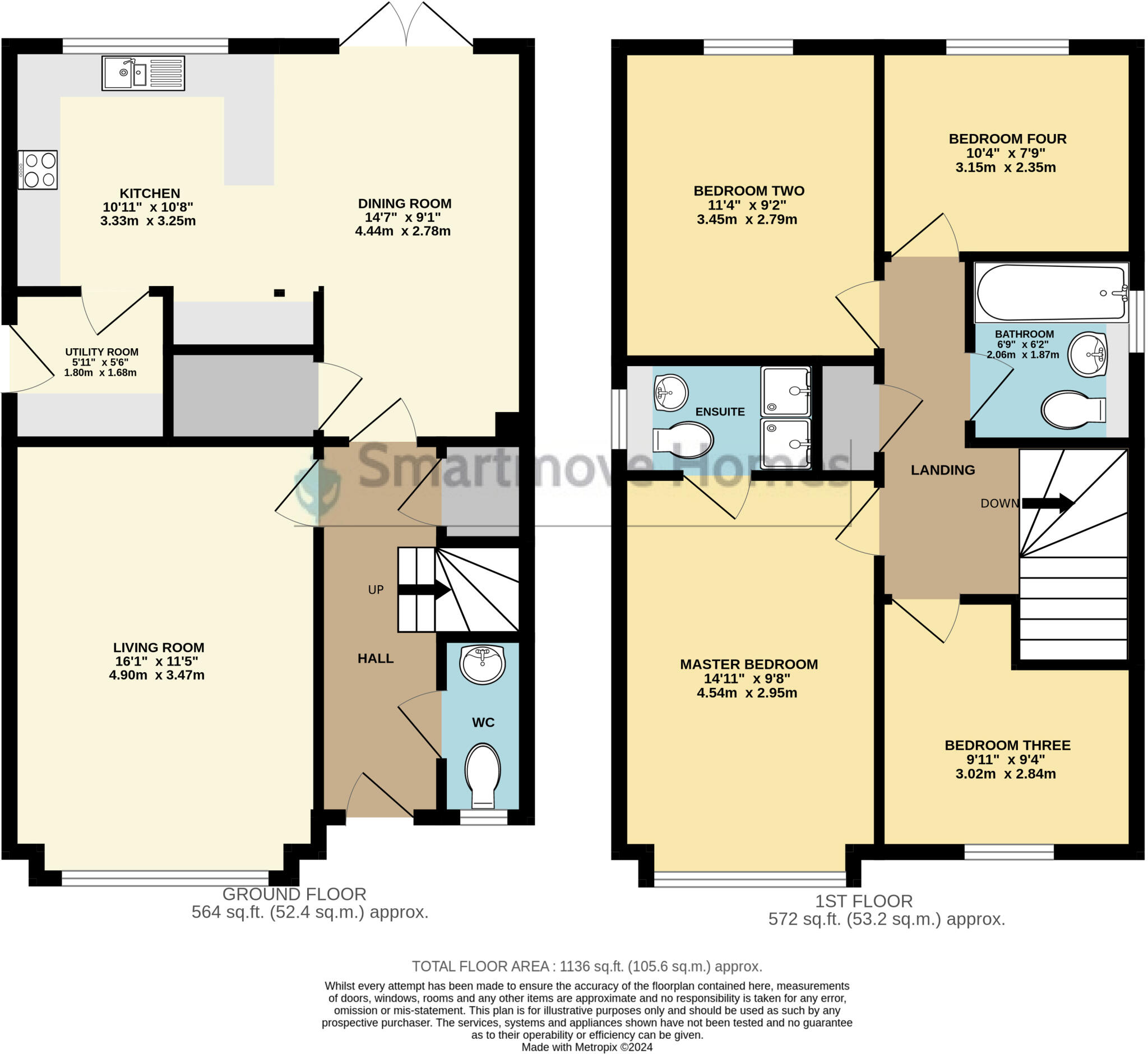 Copse Drive, Ripley floorplan