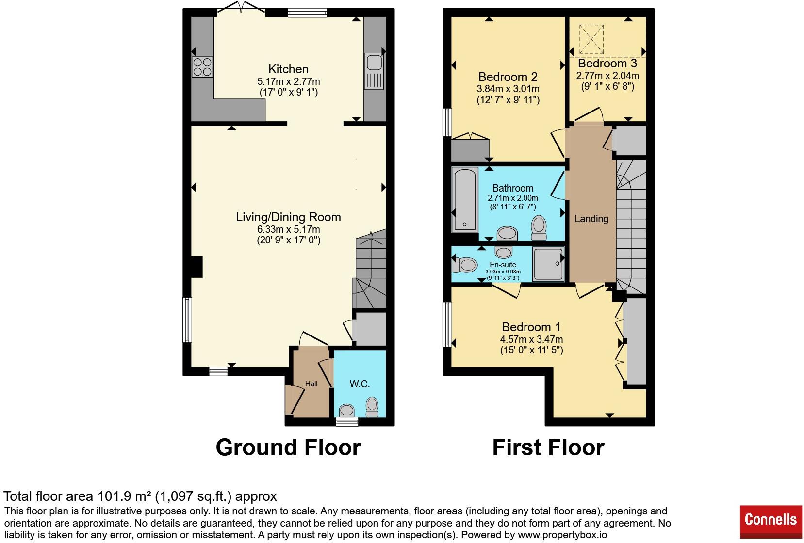 Malthouse Lane, Horley floorplan