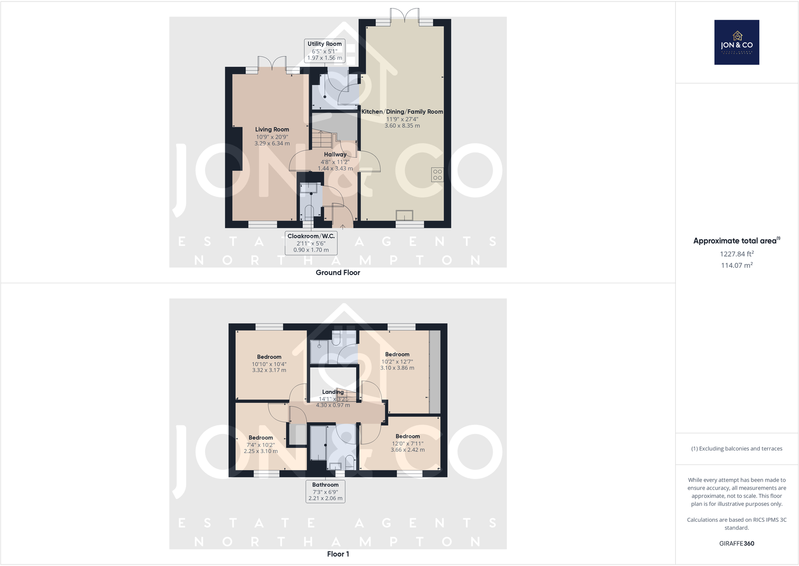 Dairy Close | Moulton | NN3 floorplan