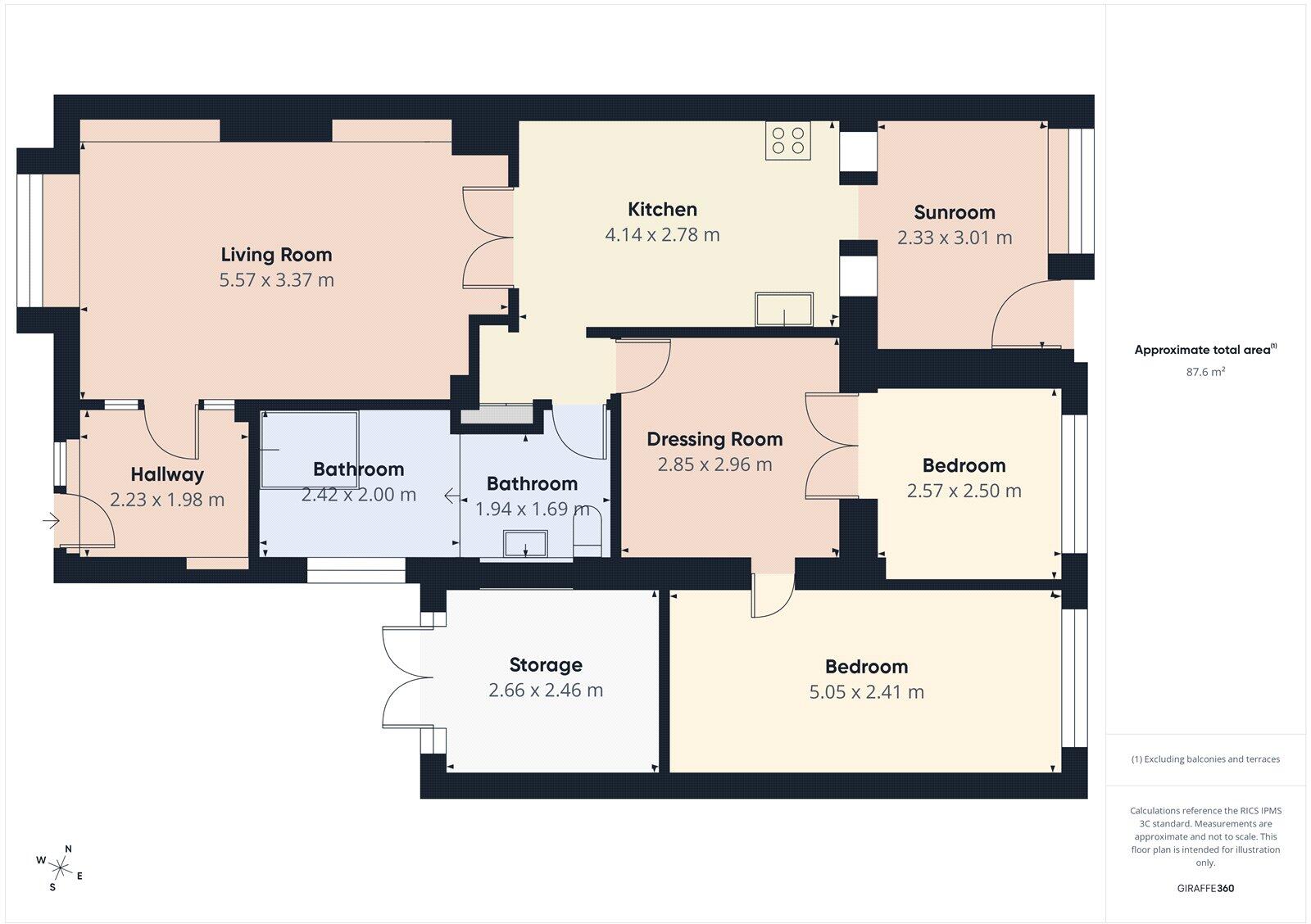 Thompson Road, Bristol, BS14 floorplan
