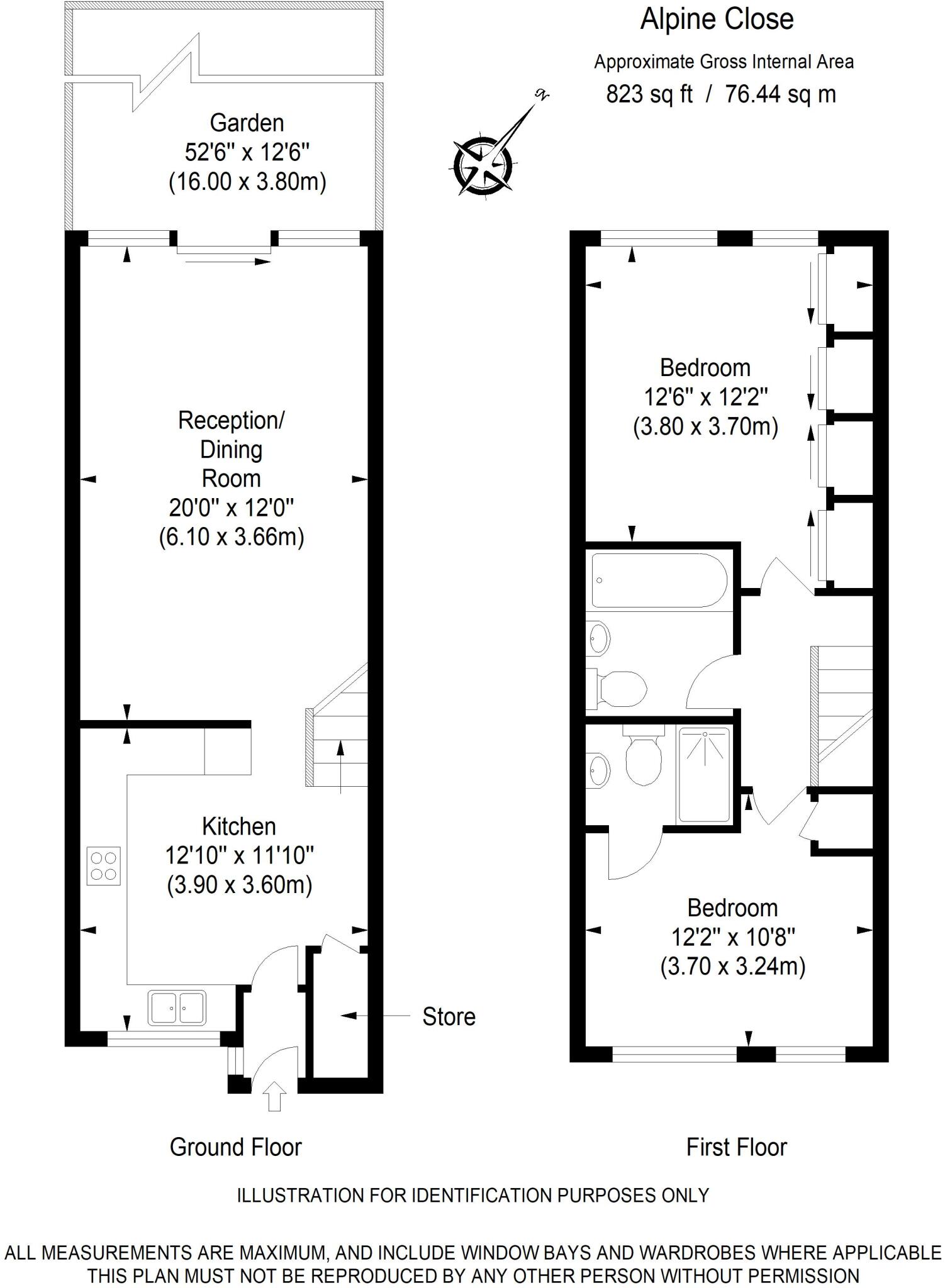 Alpine Close, Park Hill floorplan