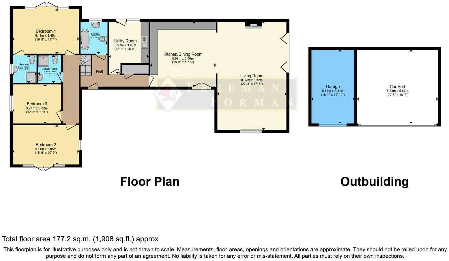 Brick Kiln Lane, Hadlow Down, Uckfield, East Sussex, TN22 floorplan