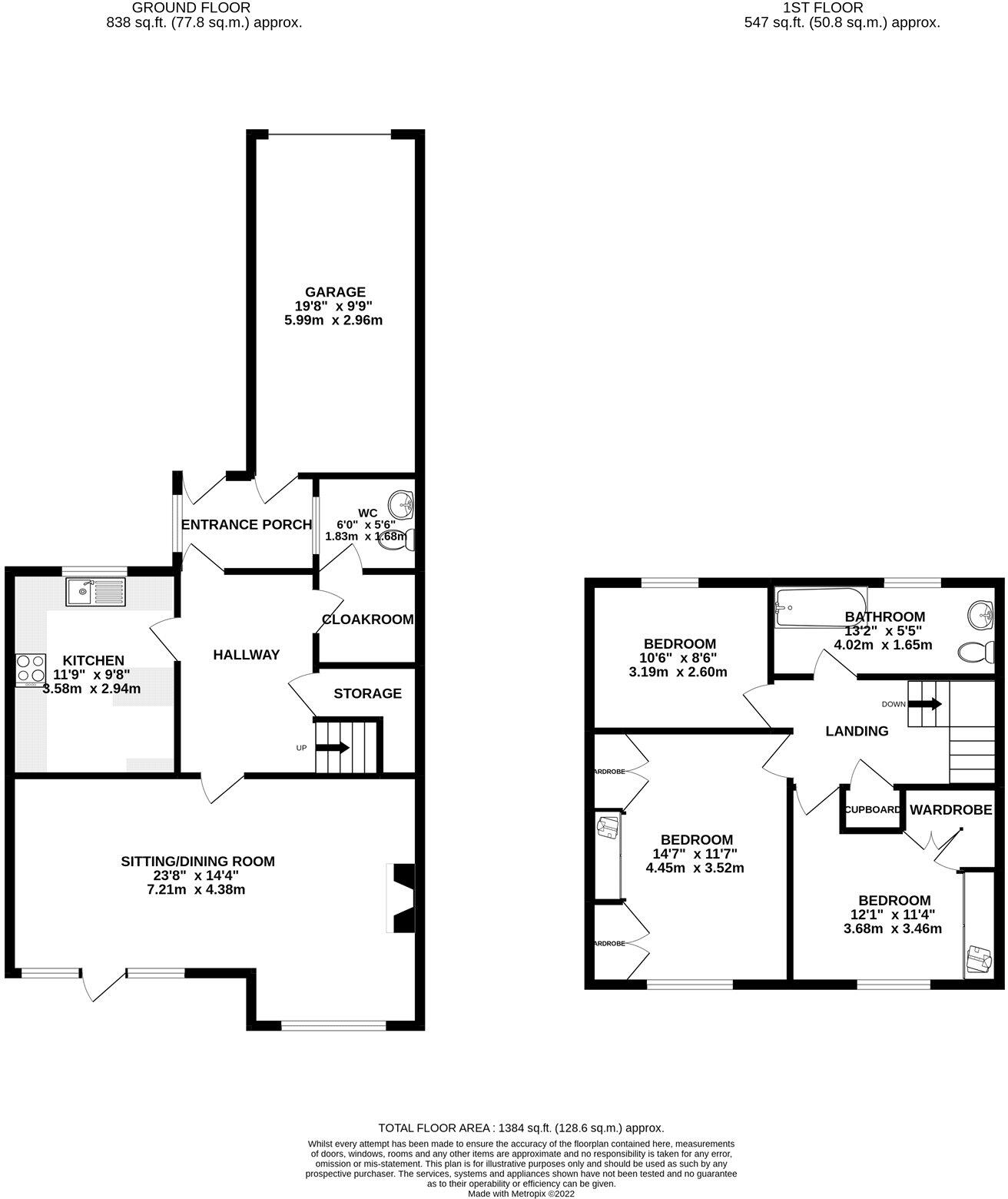 Harewood Mews, Harewood, LS17 floorplan
